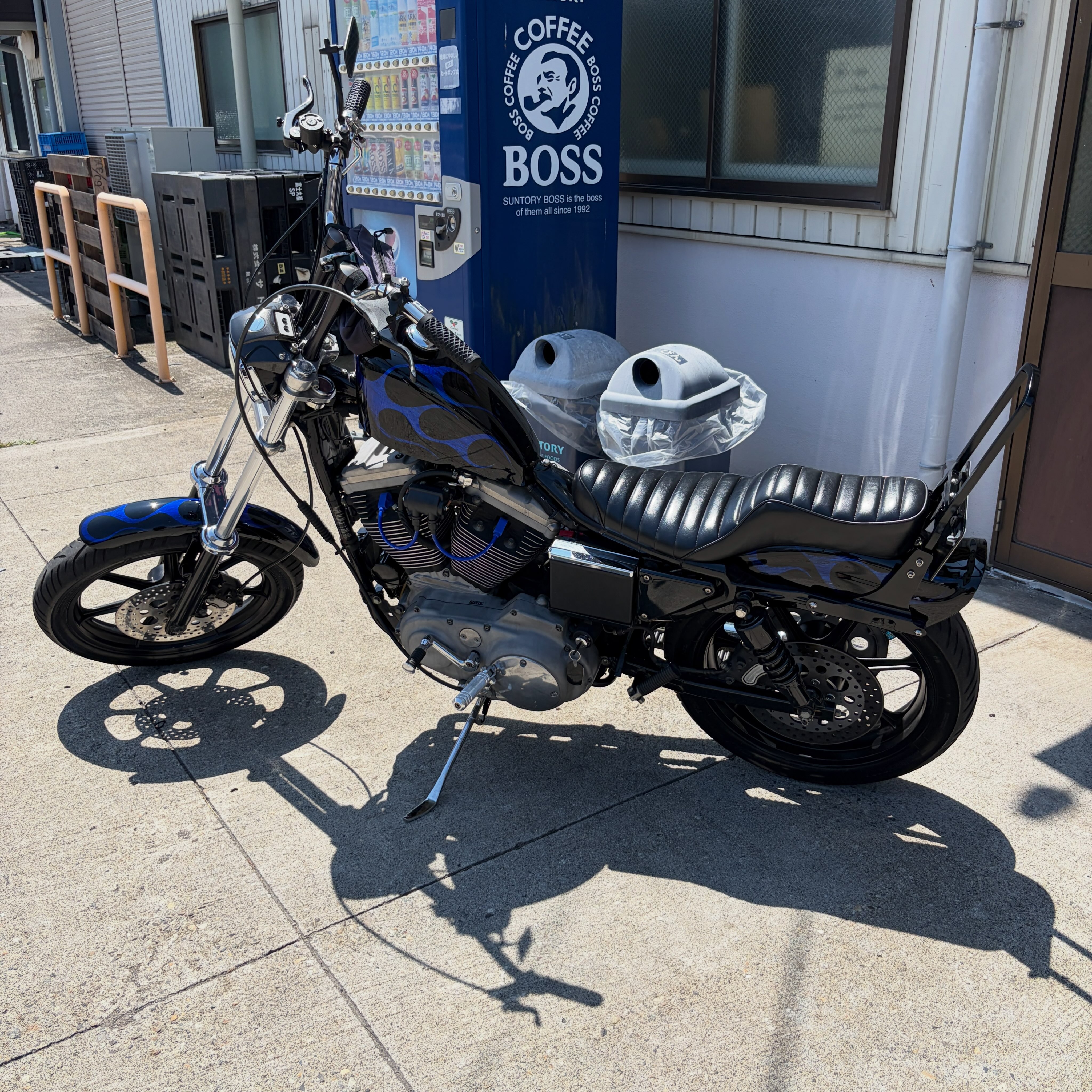 LMM Original Seat For FXR. 当店のオリジナルパーツ、FXR用シートの試