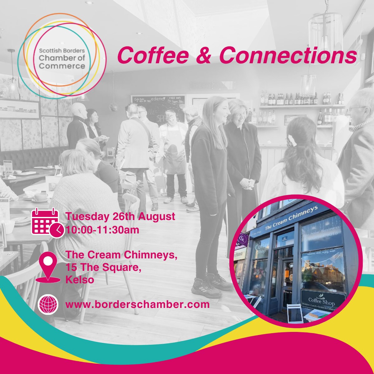 ☕ Coffee, Chat &... - Scottish Borders Chamber of Commerce | Facebook