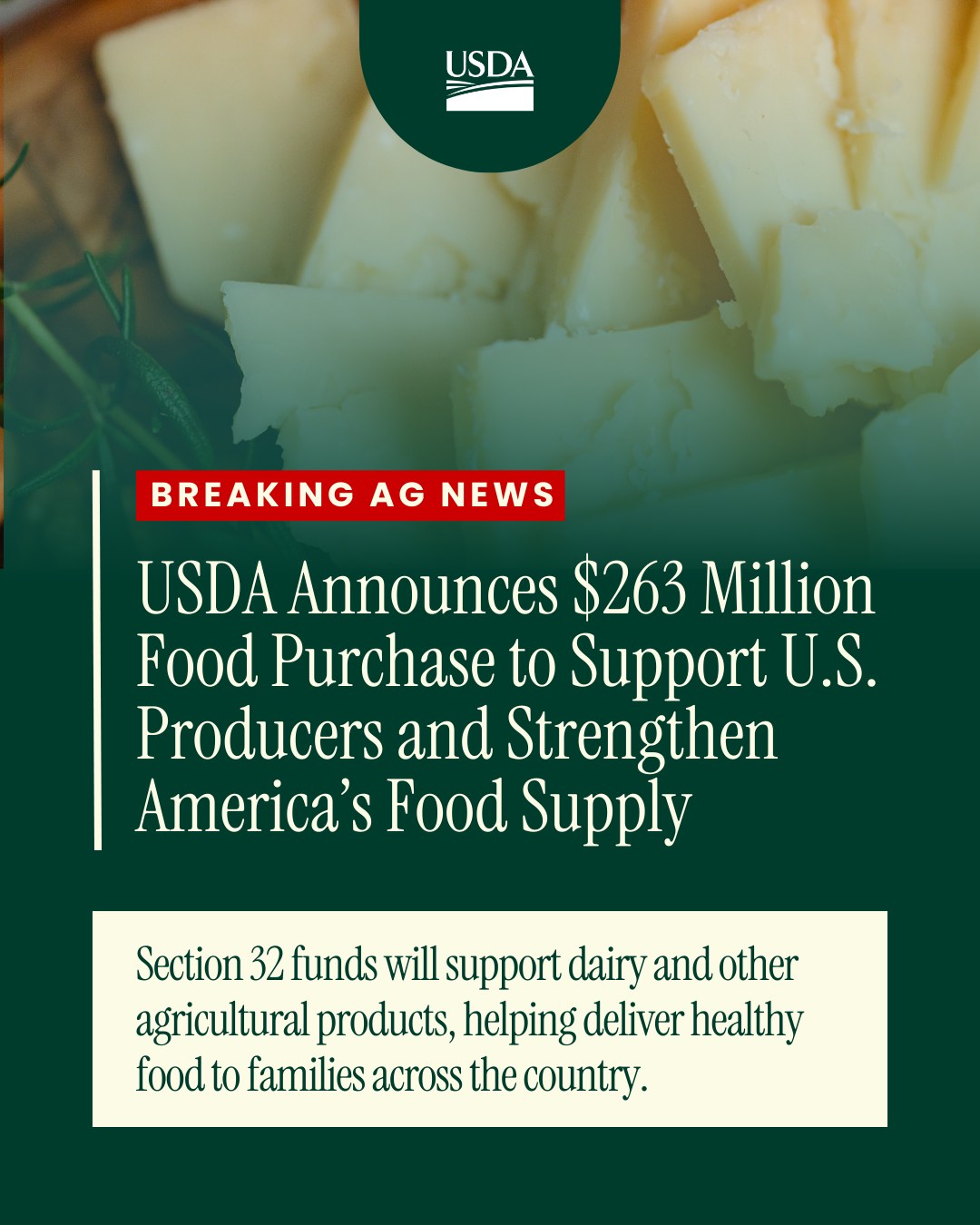 📢 Through USDA’s... - U.S. Department of Agriculture | Facebook