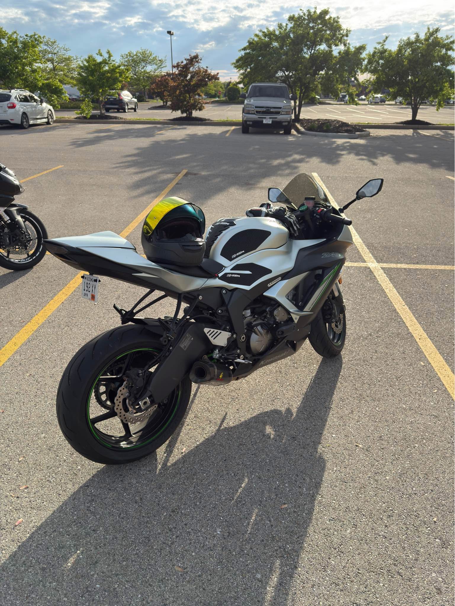 Used ZX6R Motorcycle for Sale with Accessories in Wisconsin