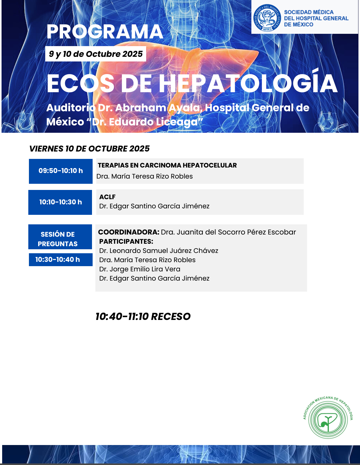 La principal... - Asociación Mexicana de Hepatología | Facebook