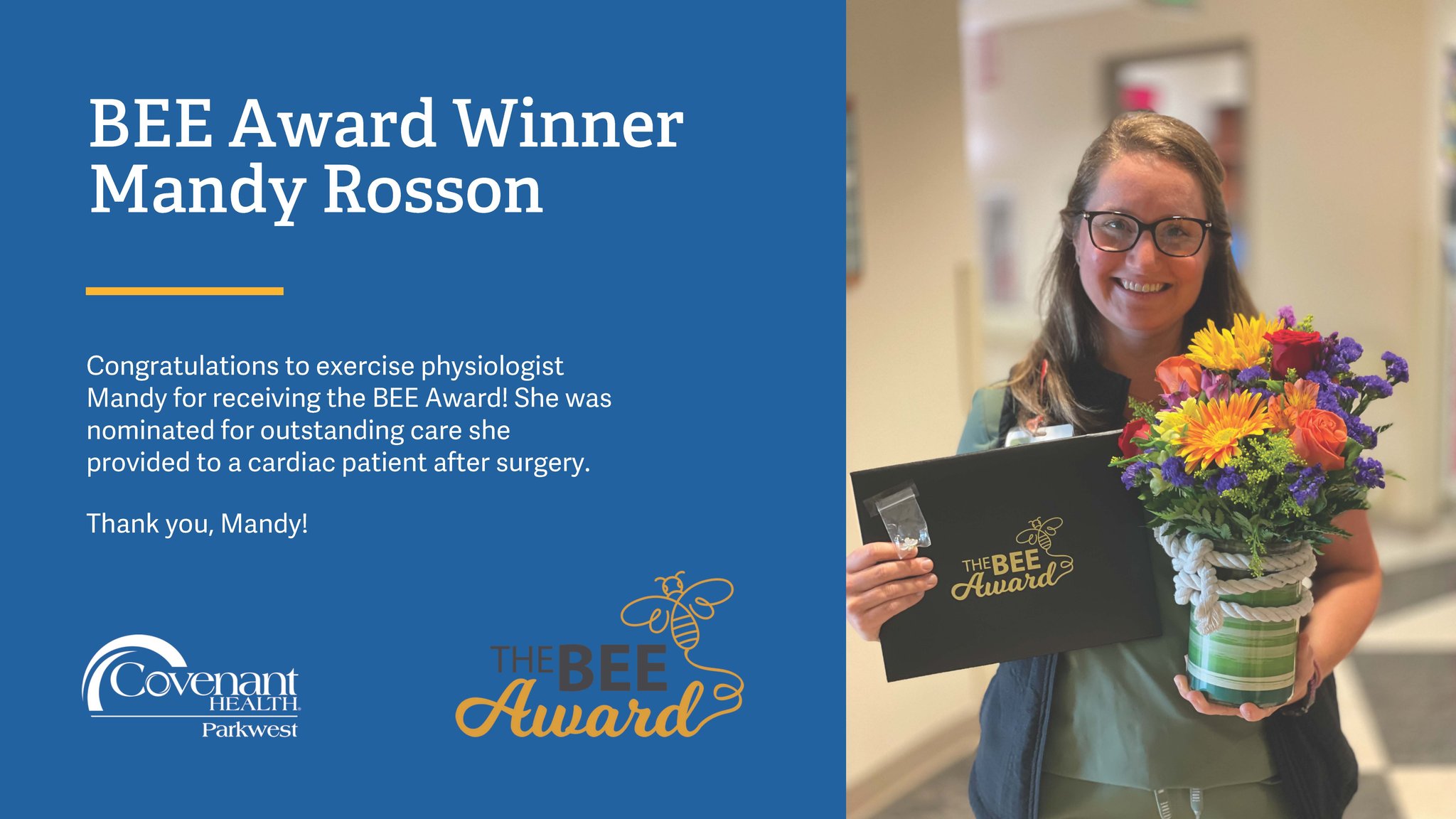 🎉 Congratulations to Mandy... - Parkwest Medical Center | Facebook
