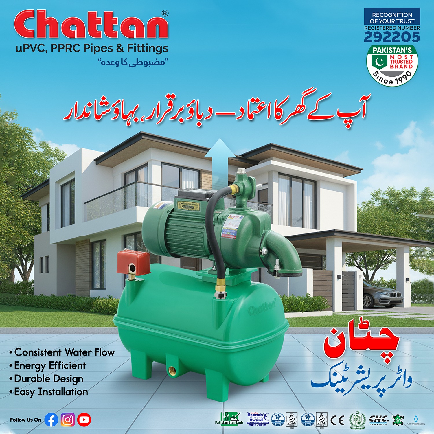 Why choose Chattan PPRC Pipes? Our PPRC Pipes form the perfect piping ...