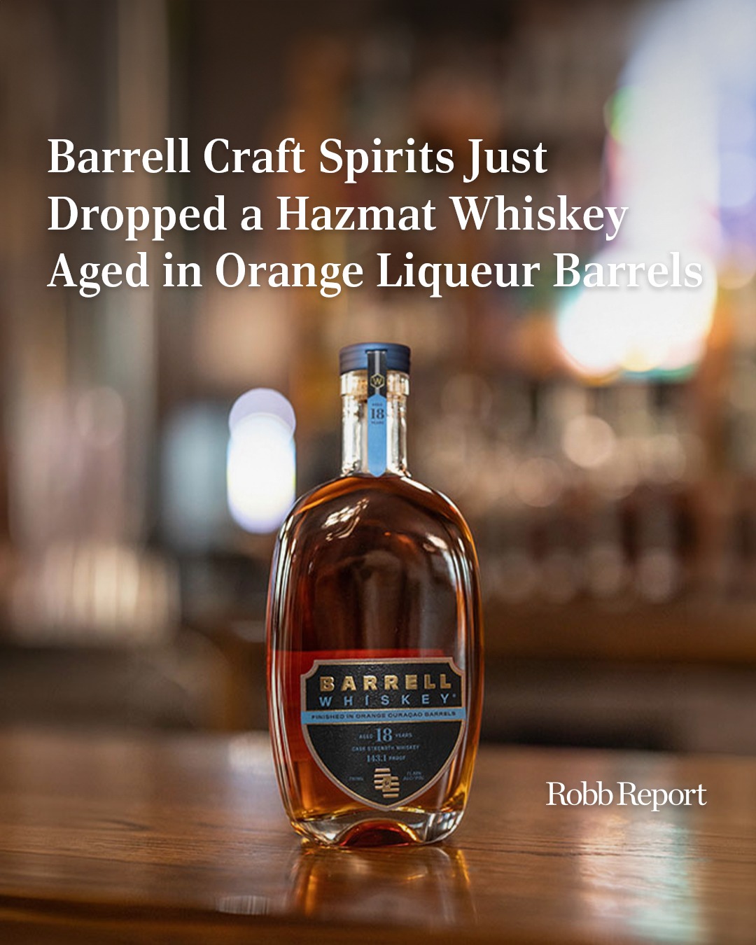 Barrel-proof devotees, consider this your latest temptation