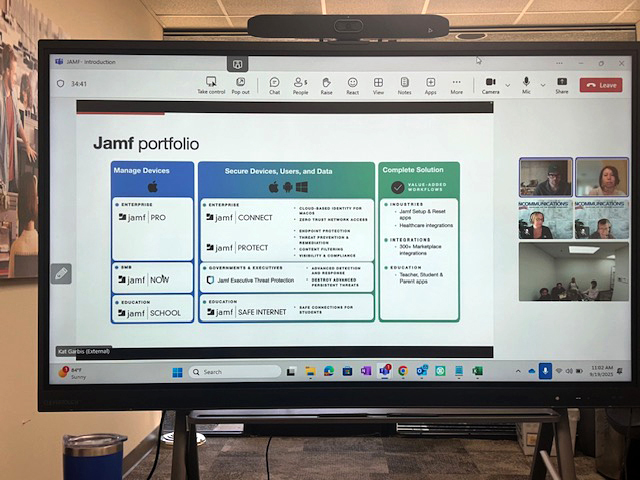 Sencommunications, - Last week, we had a Jamf training session. Sencomm ...