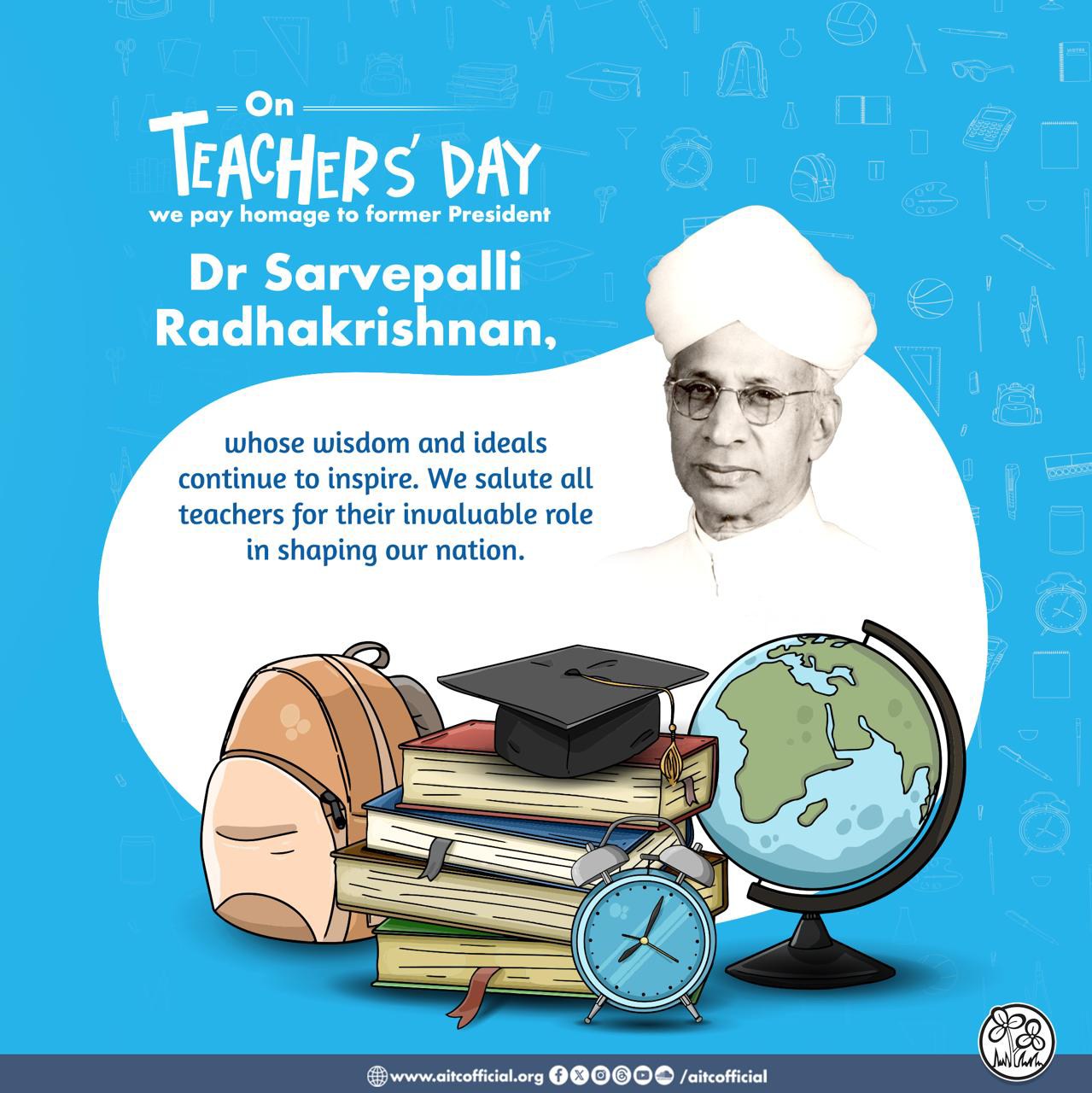 All - On Teachers’ Day, we pay homage to former President Dr ...