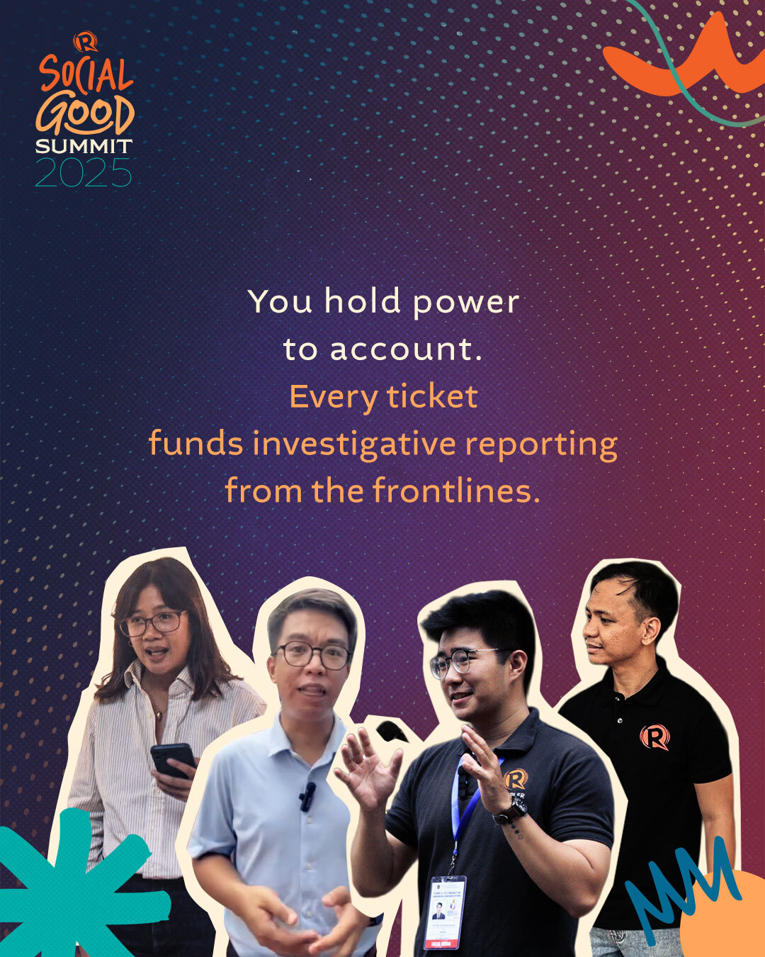 Rappler - Your presence at #SocialGoodSummit2025 fuels investigative ...