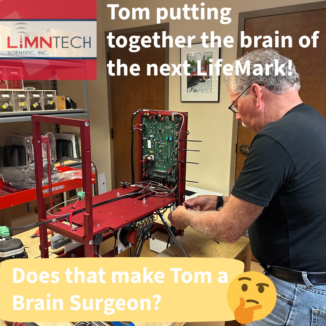 LimnTech - 🛠️ Tom putting together the brain of the next LifeMark ...