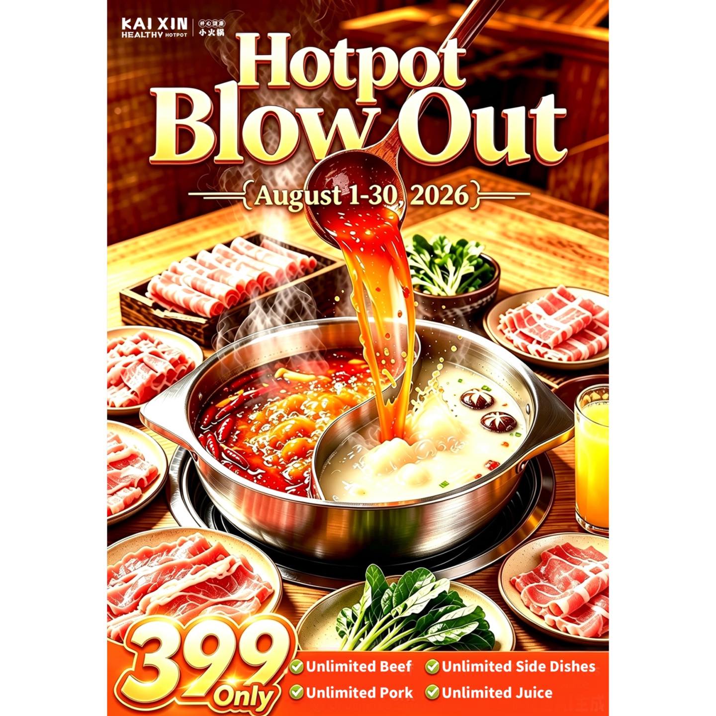 Kaixin Mini HotPot Unlimited | Angeles City