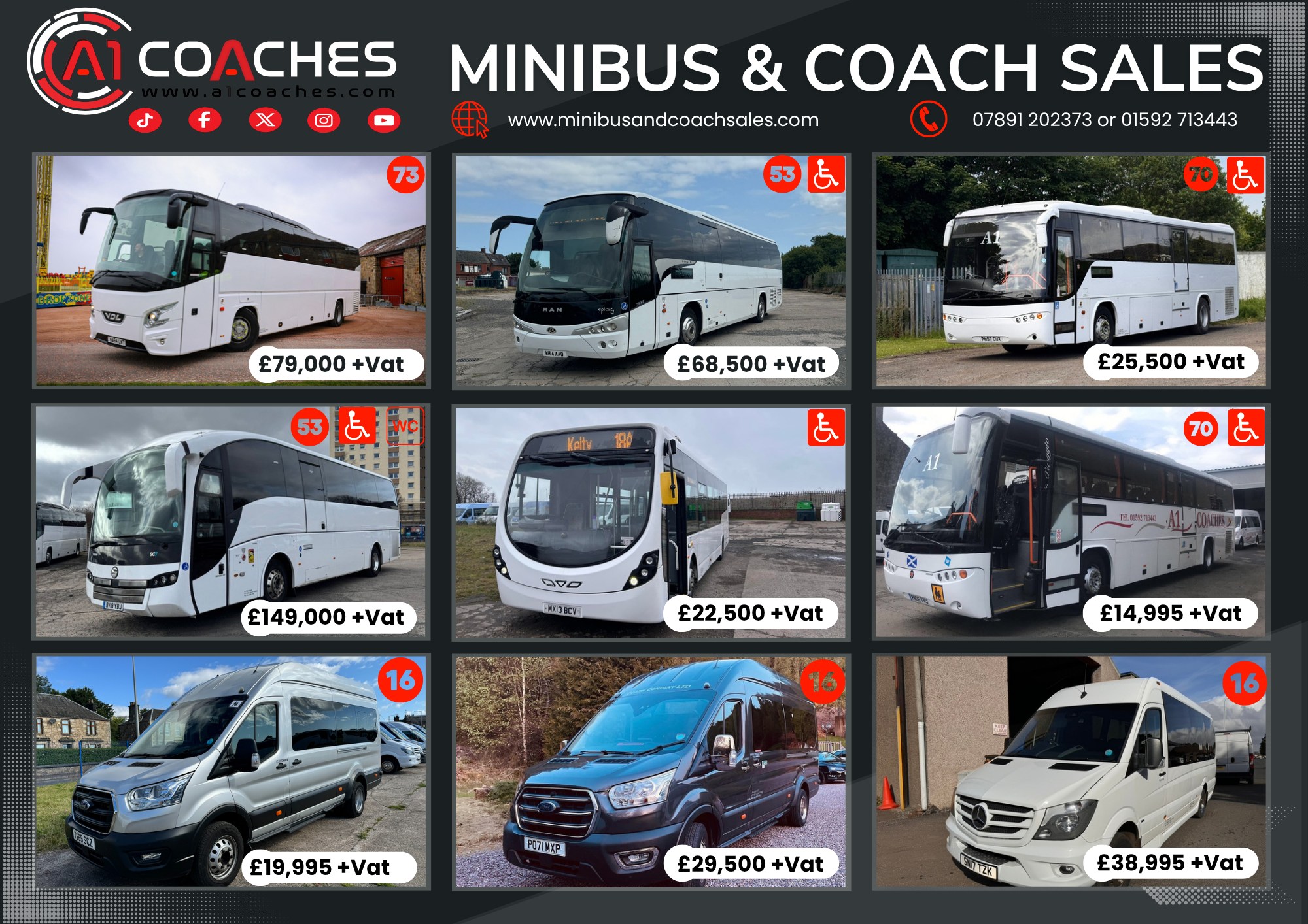 Minibus and Coach Sales | Leven