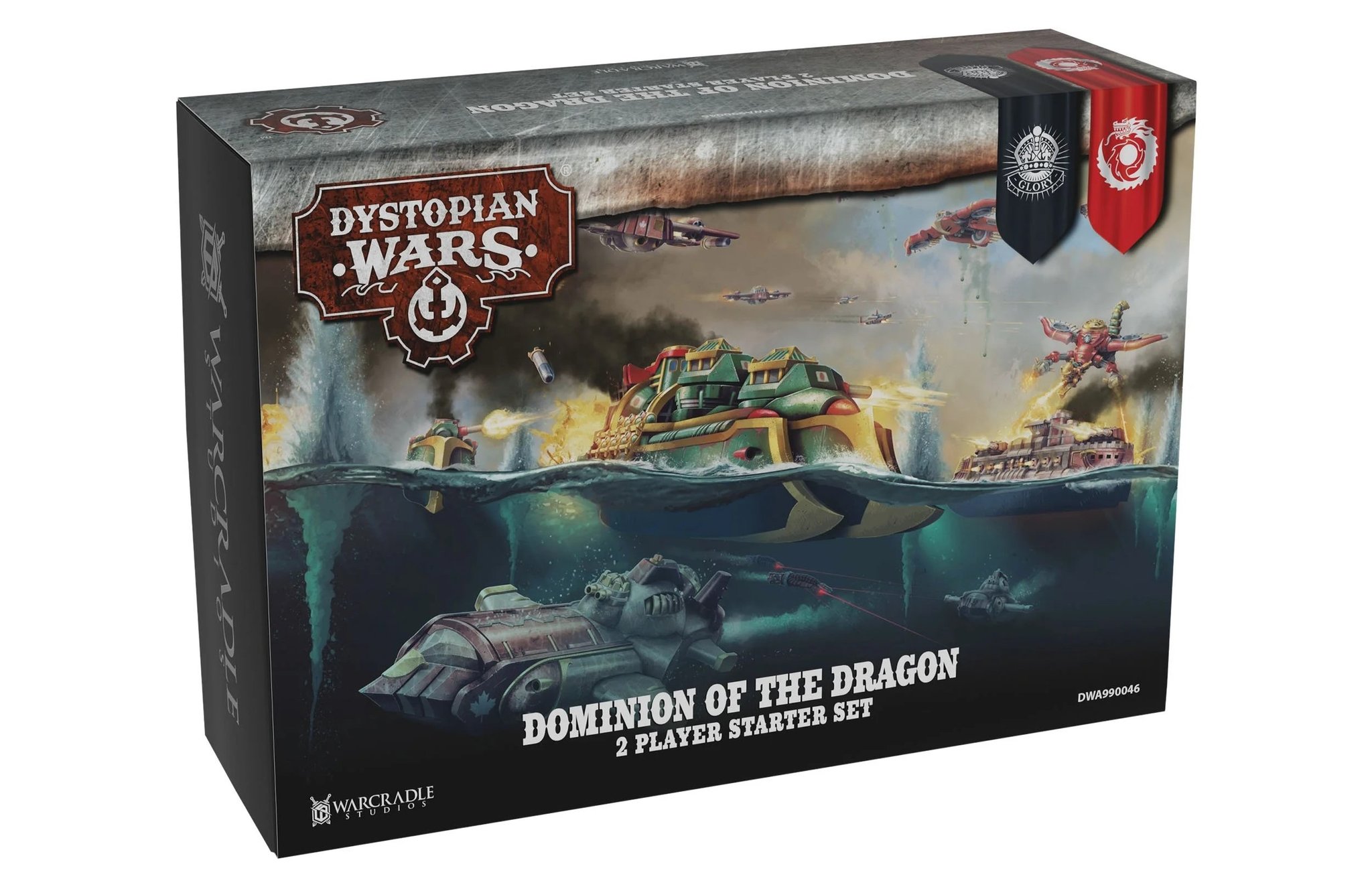 The brand-new Starter Set for Warcradle Studios' #DystopianWars