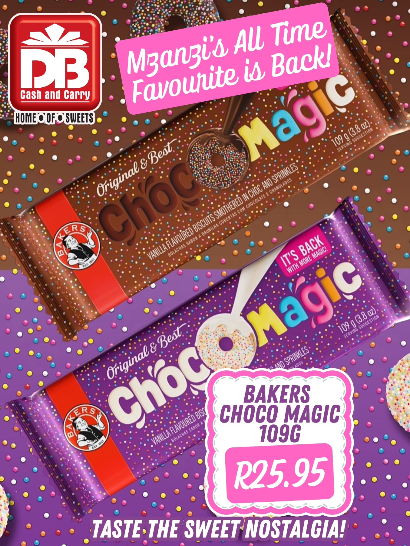 🍫 They’re BACK and more magical than... - DB Cash and Carry | Facebook