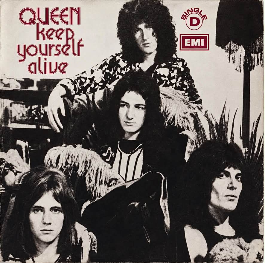 レコード 良7''！クイーン Queen / Keep Yourself Alive 炎のロックン