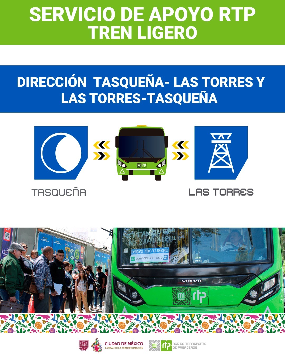 RTP - Red de Transporte de Pasajeros de la Ciudad de México | Mexico City