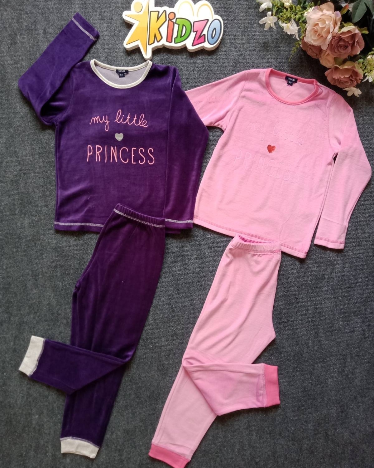 Kidzo Draria Pyjama Velour Fille Kiabi Age 4 6 8 10 Facebook