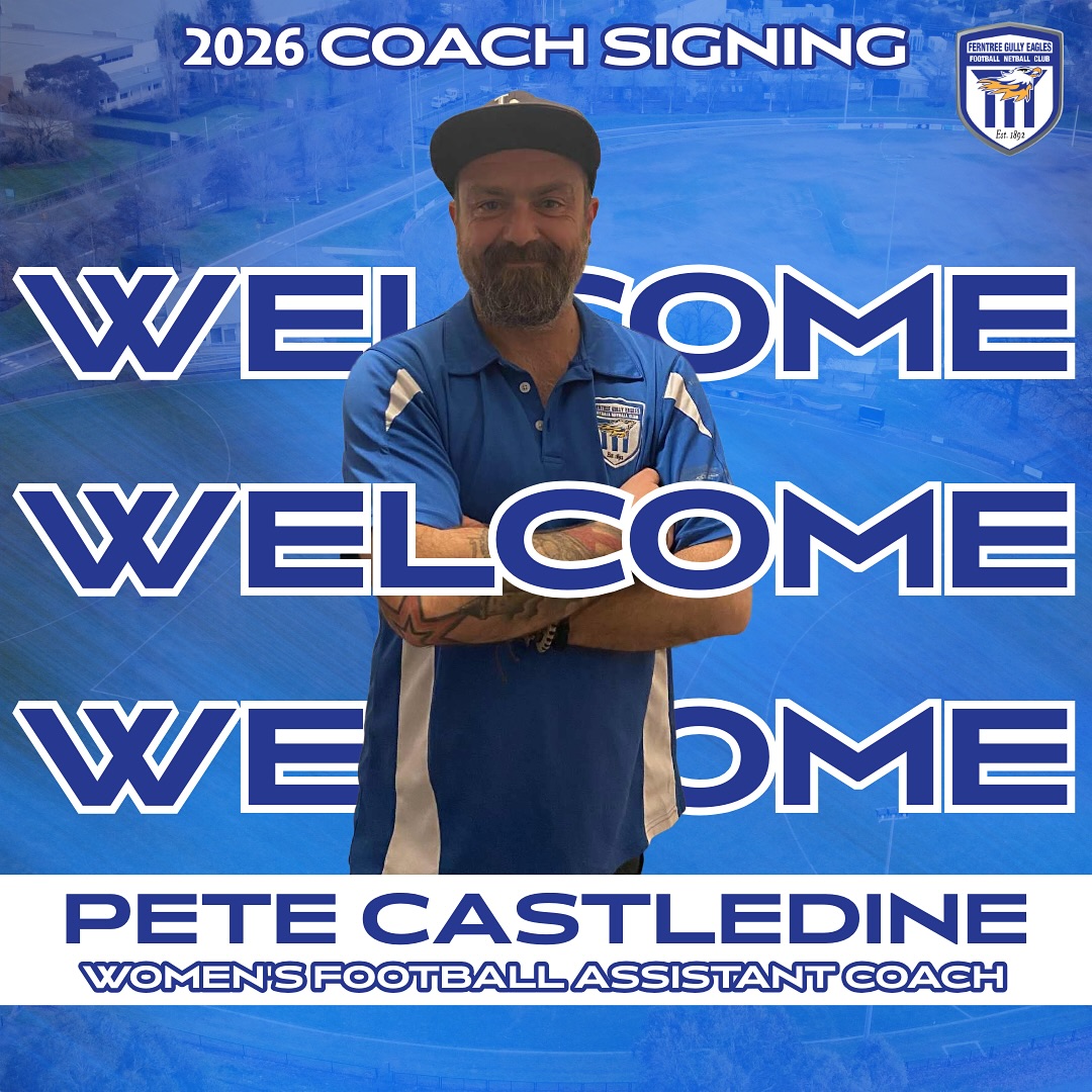 WELCOME TO THE SENIOR CLUB 🦅 We’re excited to welcome Pete Castledine ...