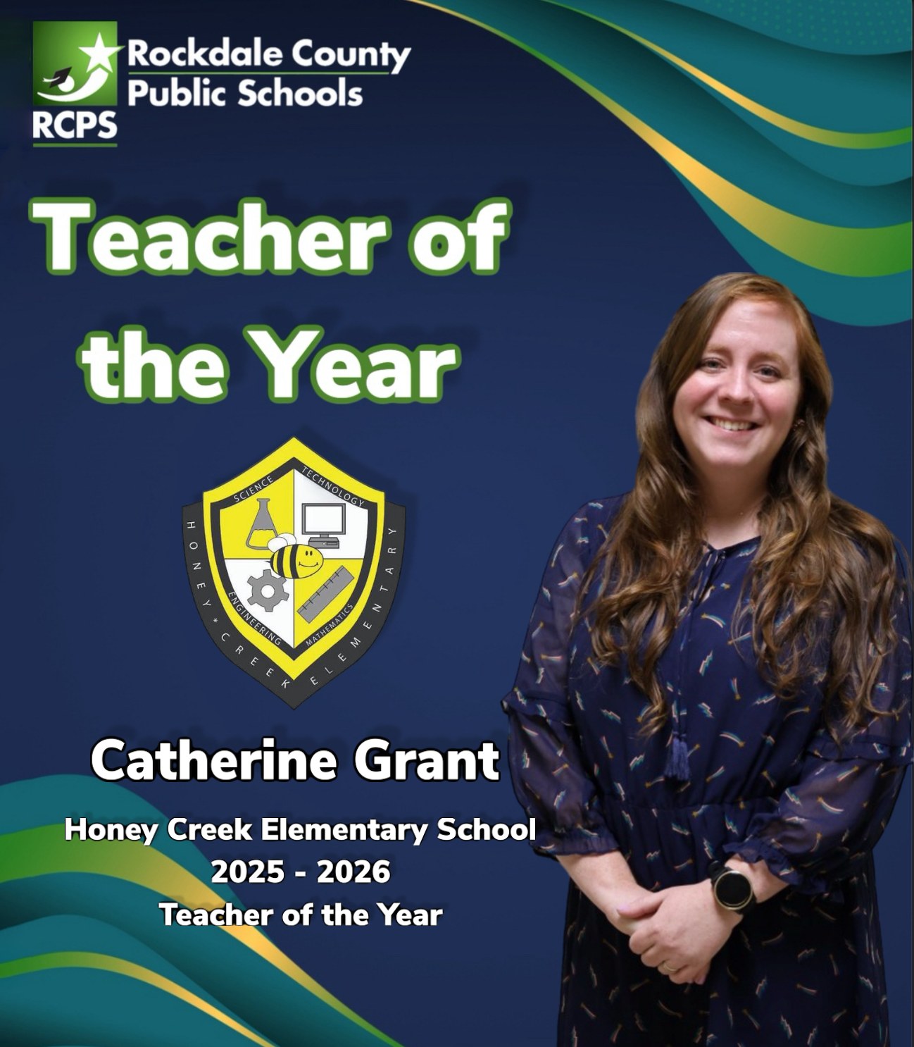 Rockdale County's 2025 Teacher of the Year Shannon Turner