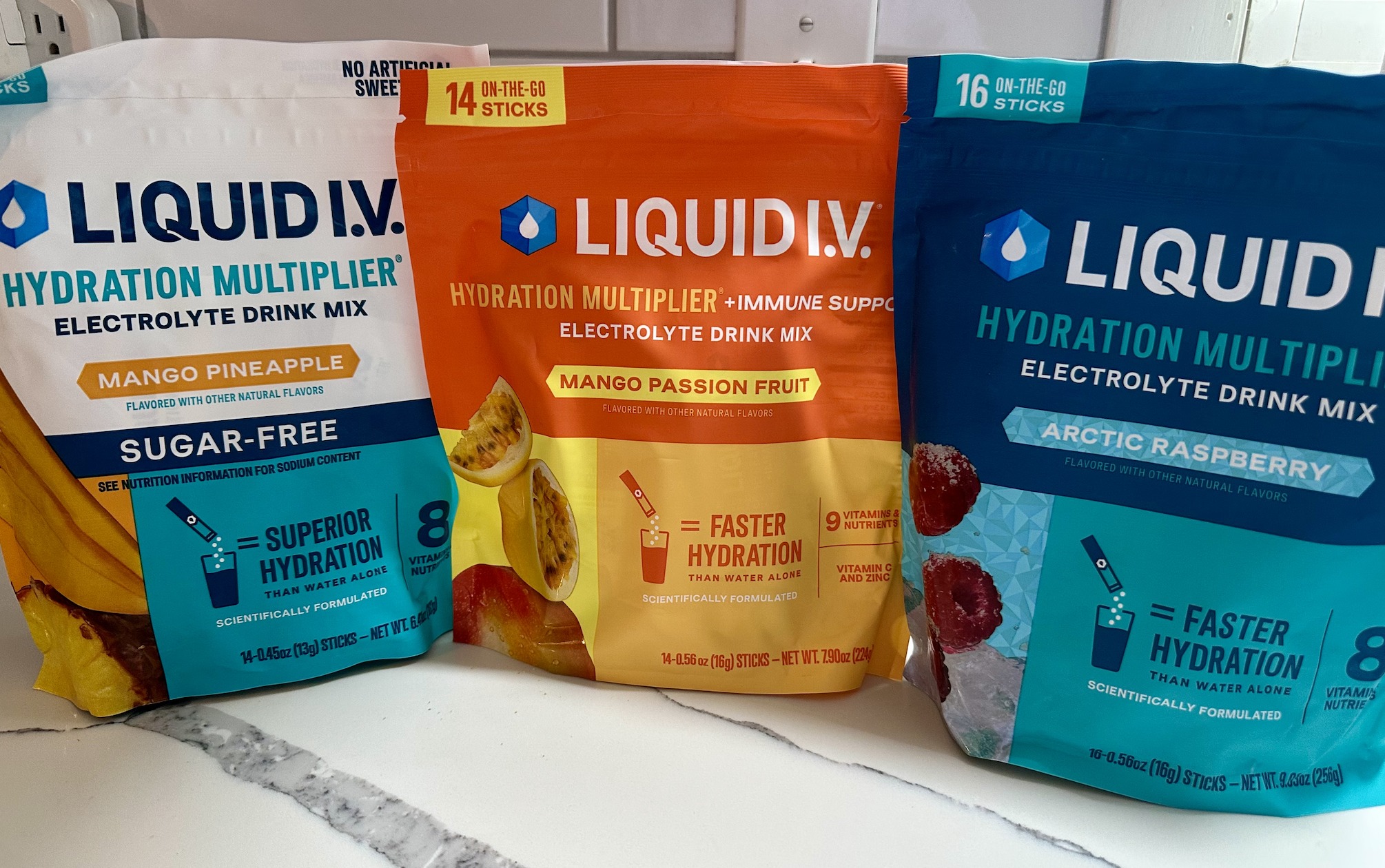 Memories - Here's my last Liquid I.V. haul! I'd never had the Arctic ...