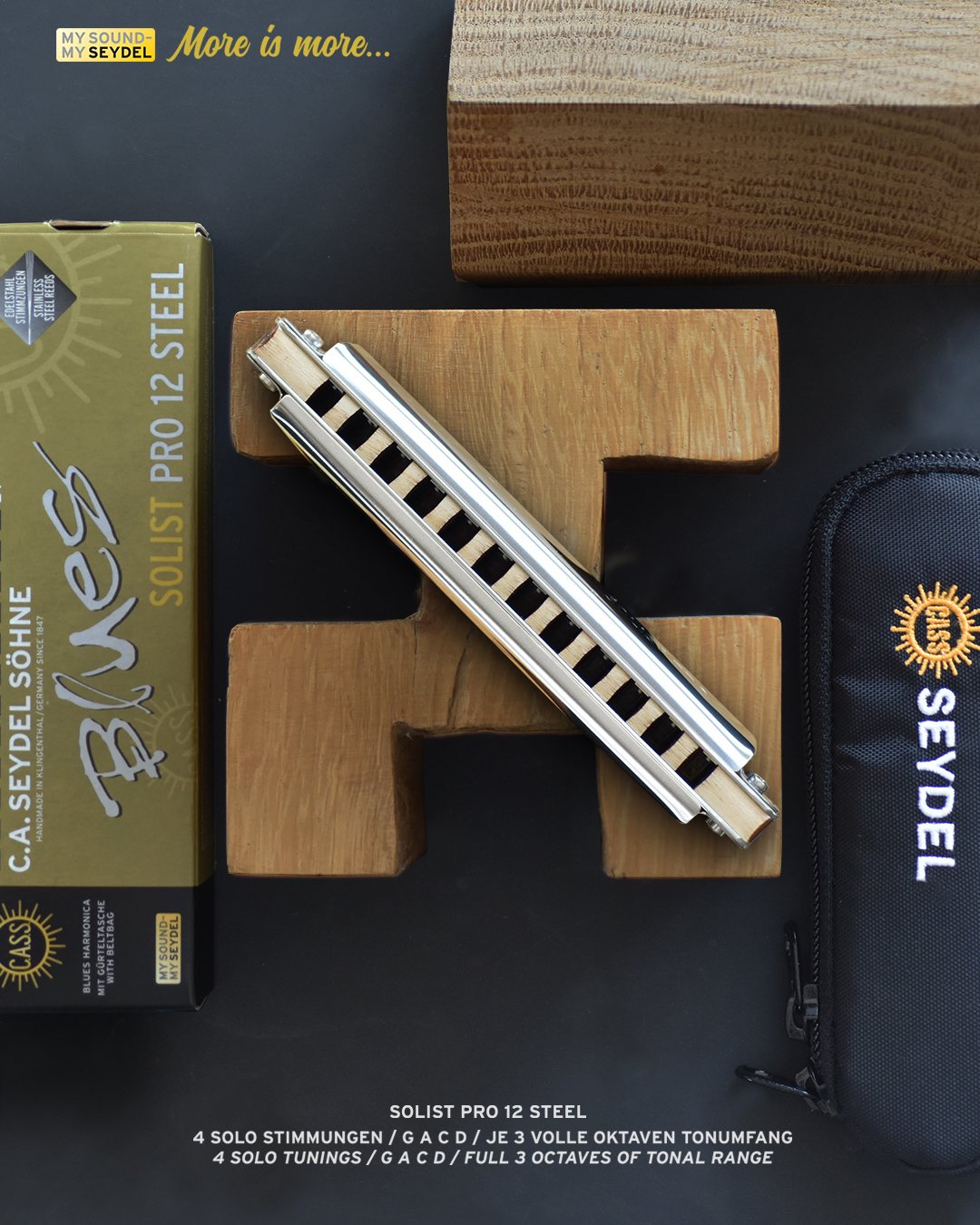 Seydel - Why only play 10 holes on a harmonica if you can have 12 as ...