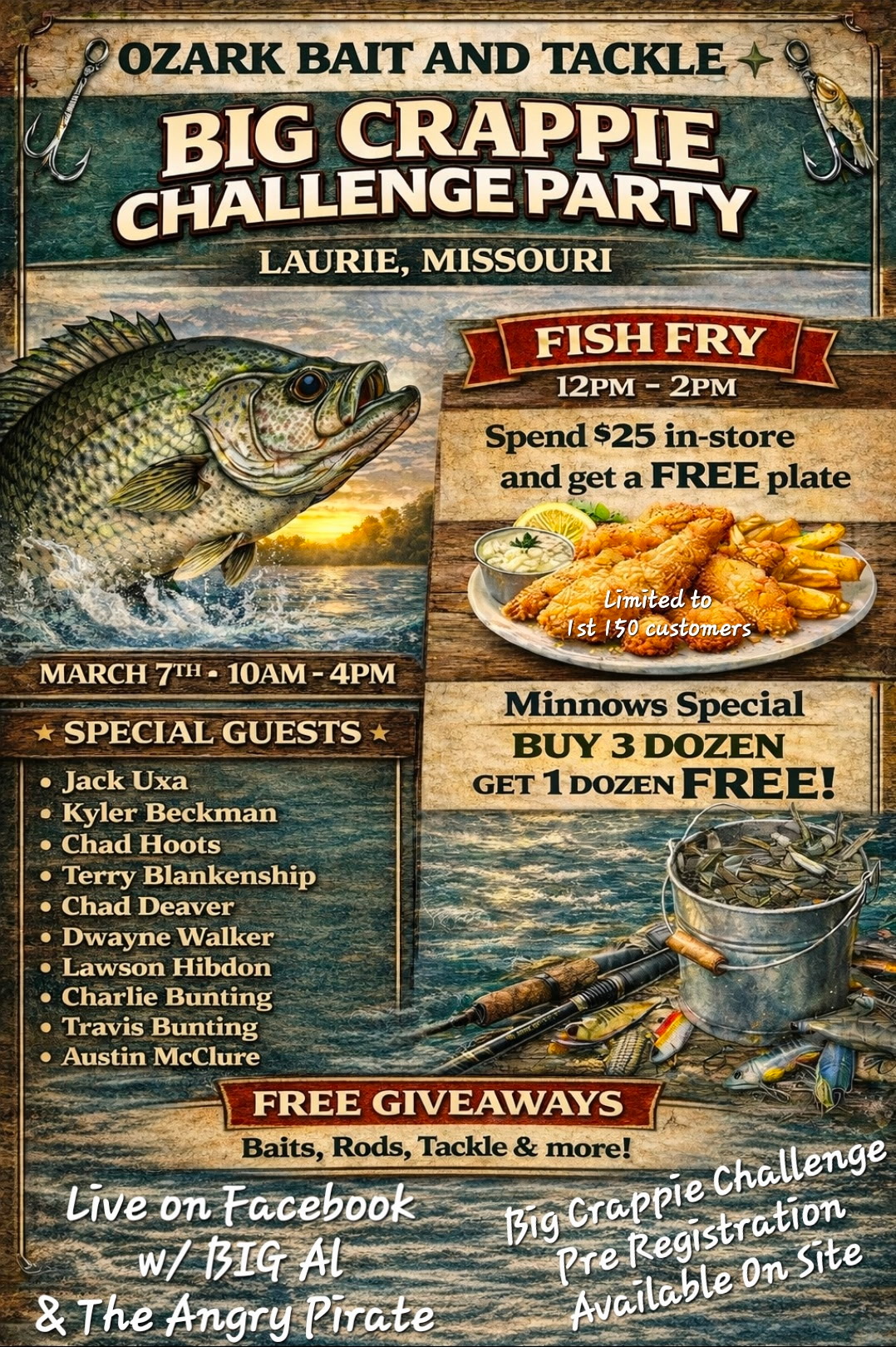 Edgar's Ozark Bait & Tackle | Gravois Mills MO