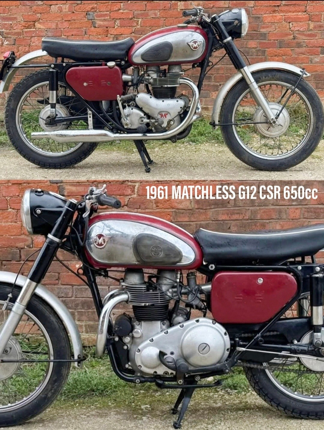 OLD - 1961 Matchless G12 CSR 650 💙🇬🇧💙l The 1961 Matchless G12 CSR 650 ...