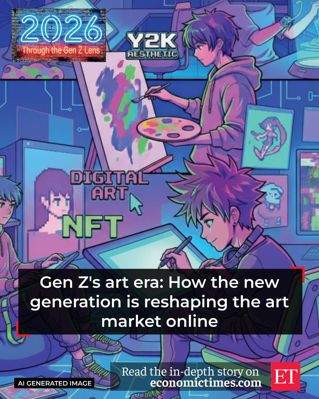 The Economic - 🎨 Canvas meets conscience! Gen Z is transforming art ...