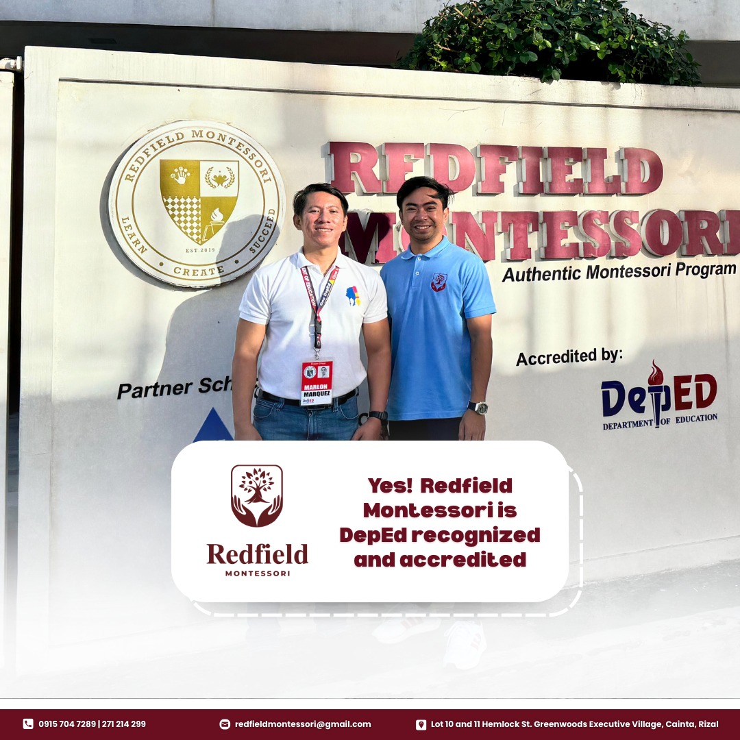 Redfield - FAQ: Is Redfield Montessori School DepEd Accredited? Yes! We ...