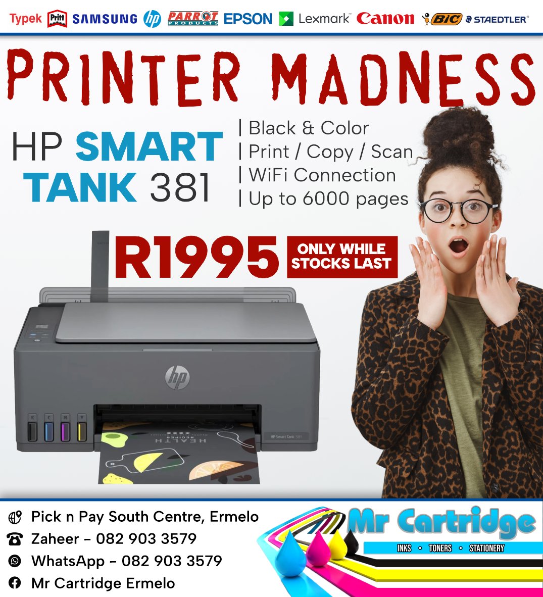 Get ready to print smarter with the... - Mr Cartridge Ermelo | Facebook