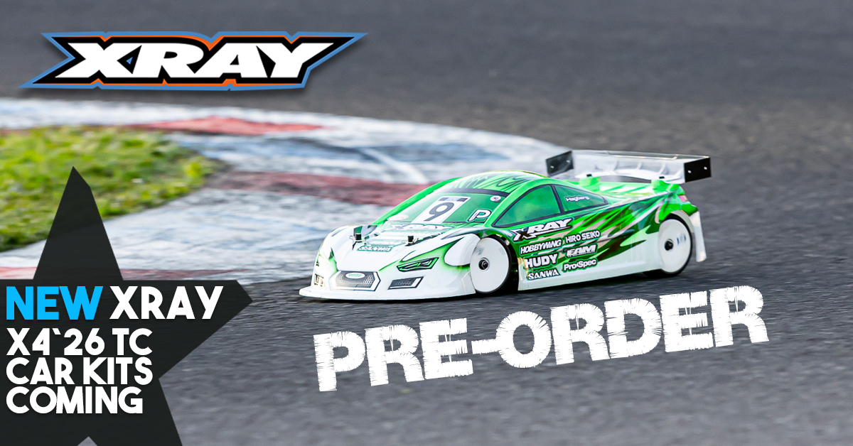 TONISPORT - 🇸🇰 XRAY X4`26 PRE ORDERS 🇸🇰 Xray has officially