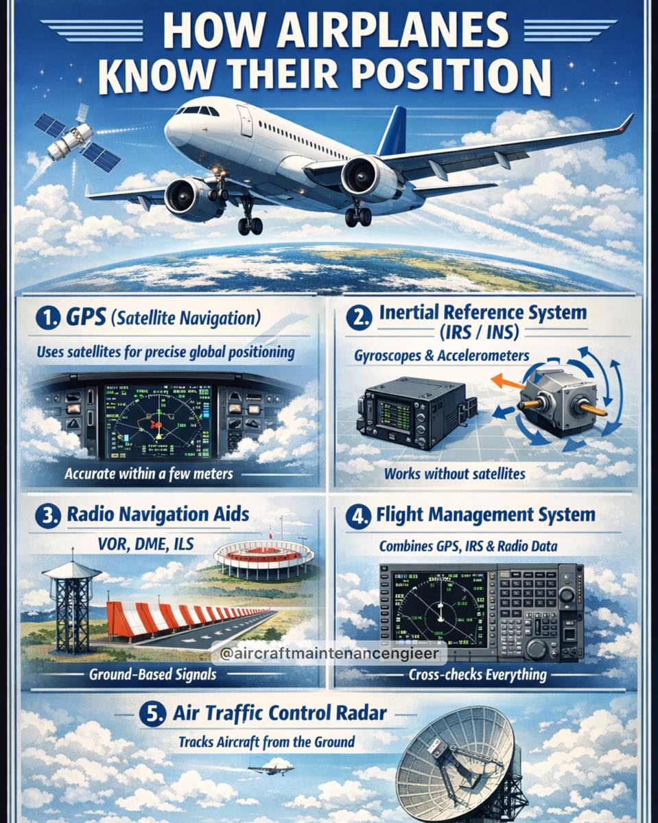 Aircraft - Airplanes always know where they are thanks to multiple ...