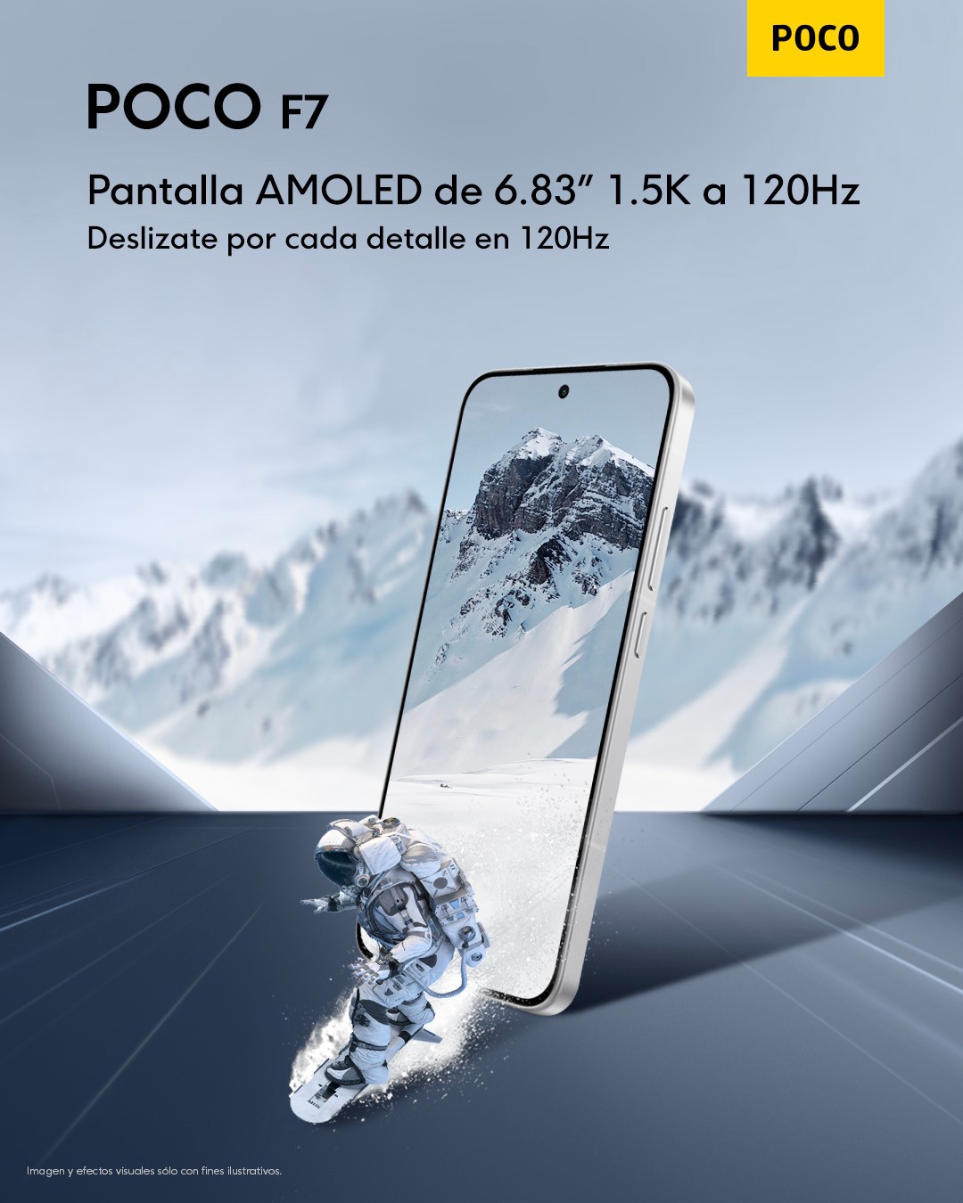 POCO - 🎿 Ultra fluidez, detalle brutal. Pantalla AMOLED... | Facebook