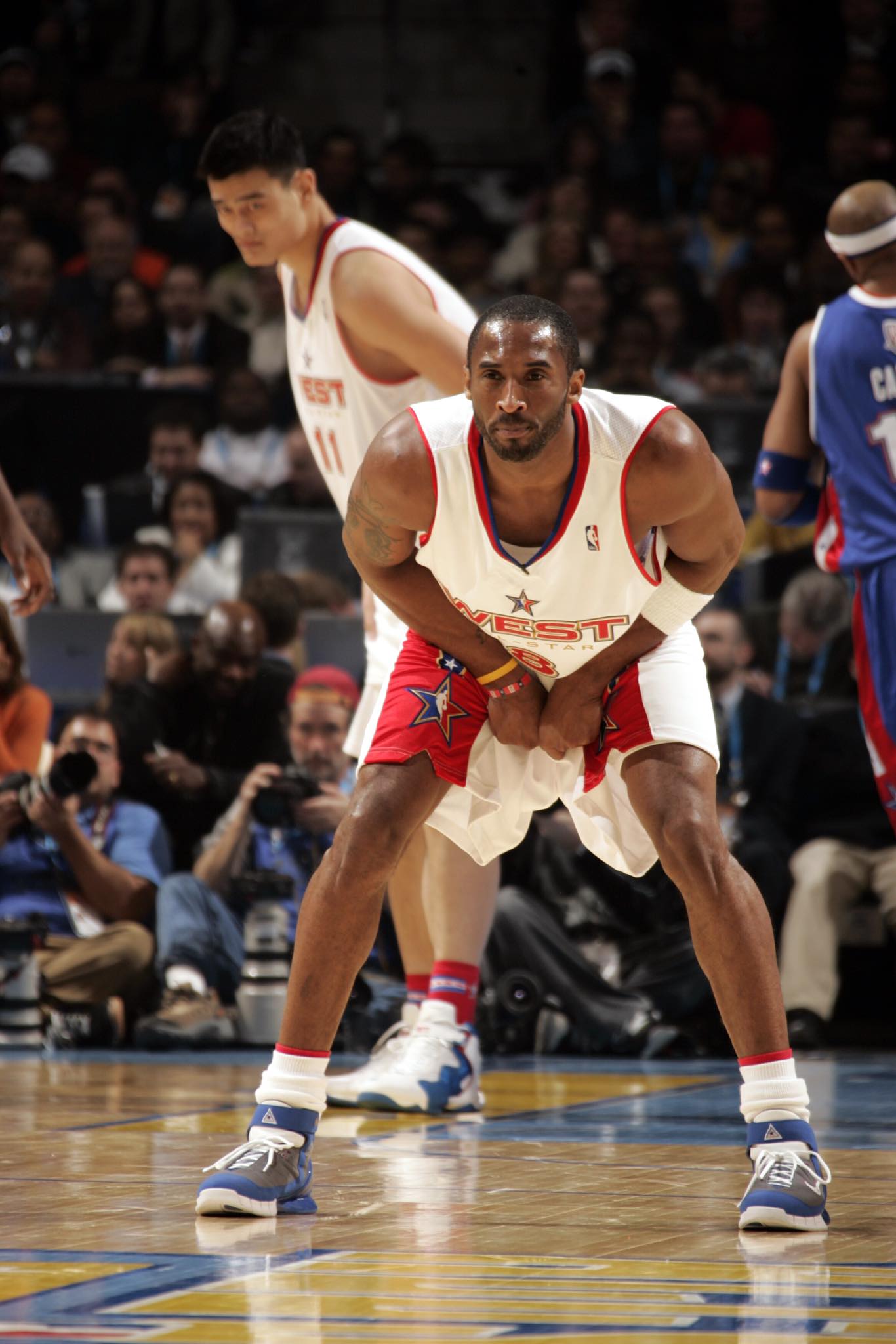 Locked in! Kobe at the 2005 NBA All-Star Game ? #nbafashionfits