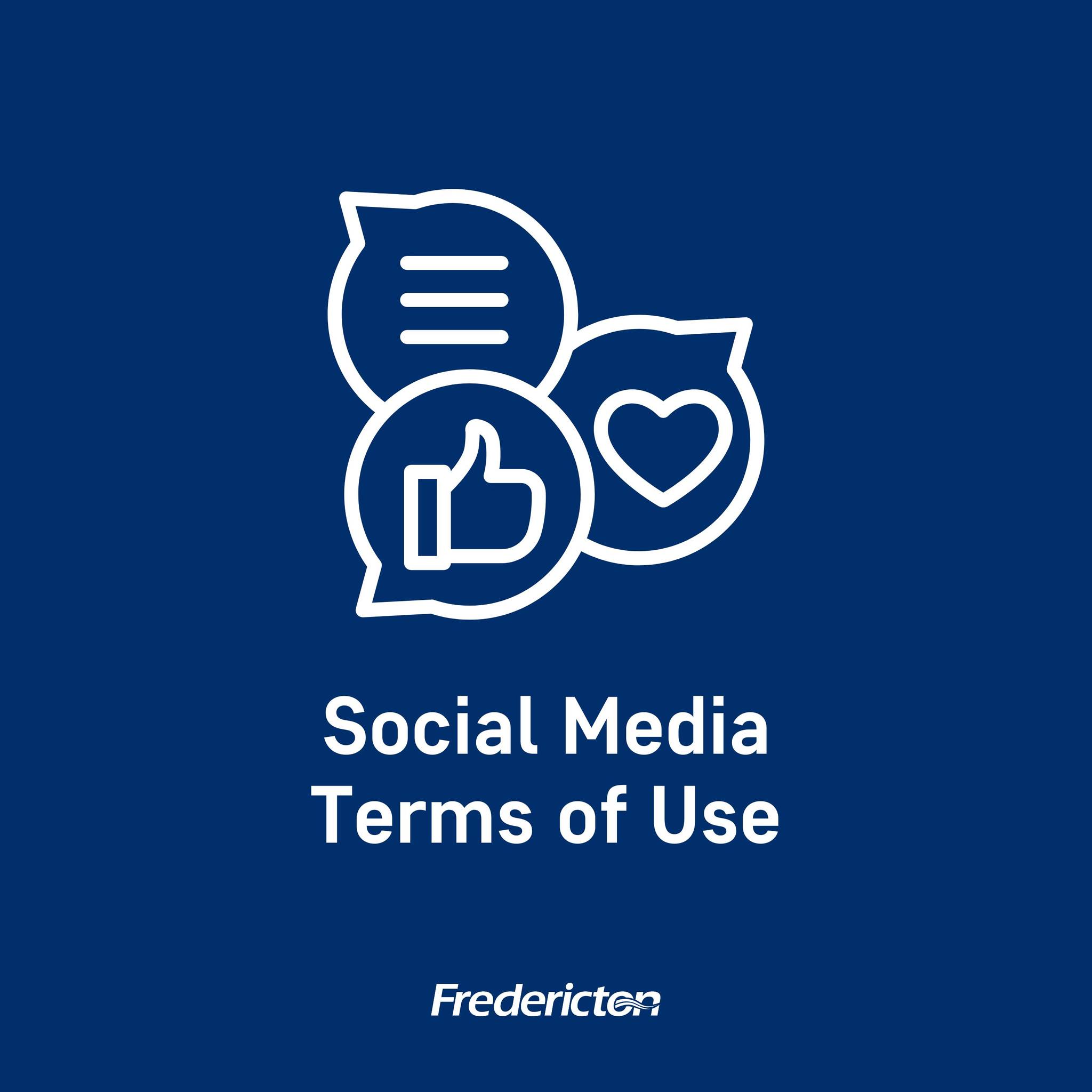 Social Media Terms of... - City of Fredericton Government | Facebook