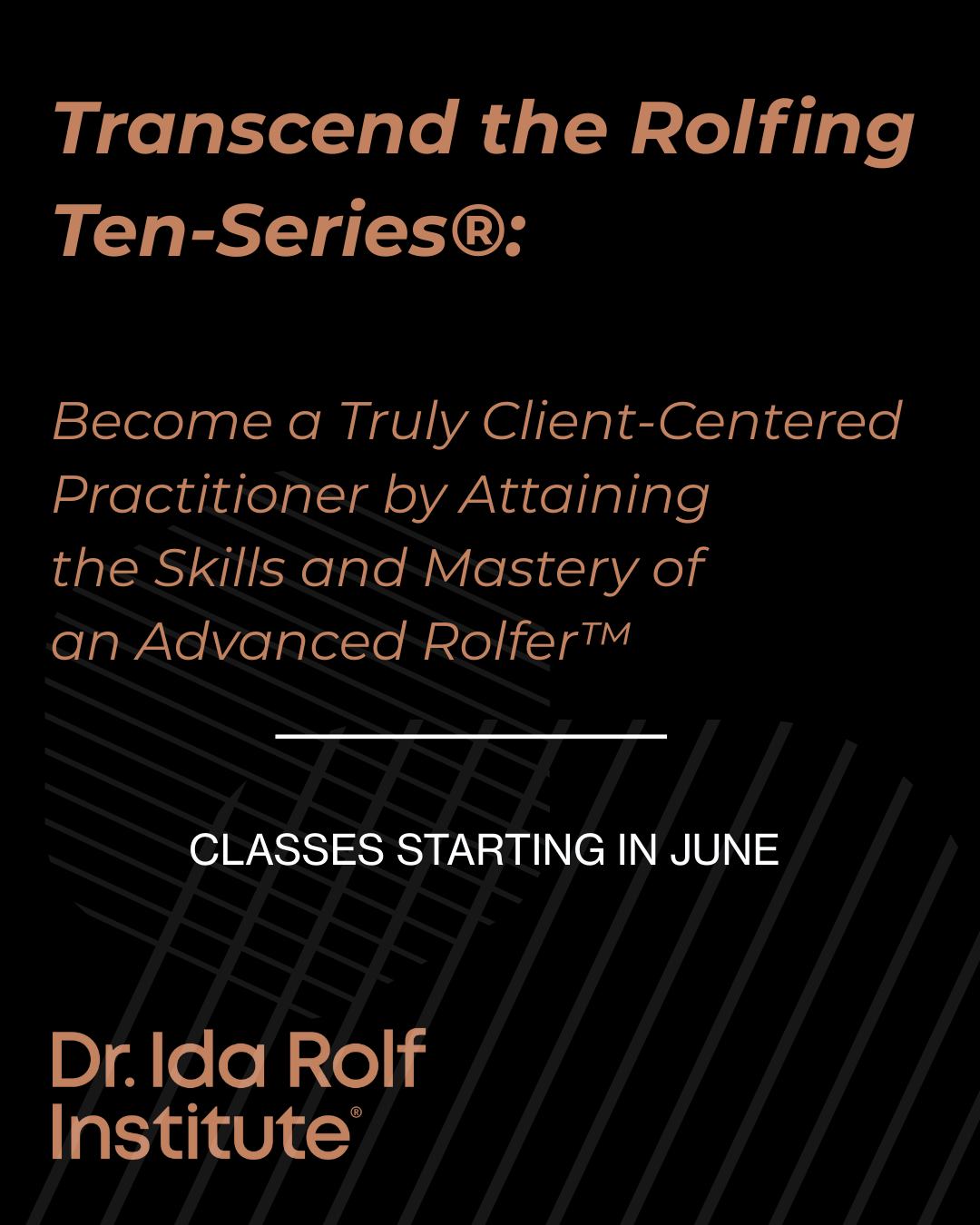 Dr. Ida Rolf Institute | Boulder CO