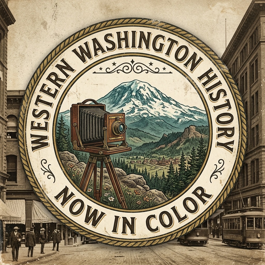 423 West... - Western Washington History - Now in Color | Facebook