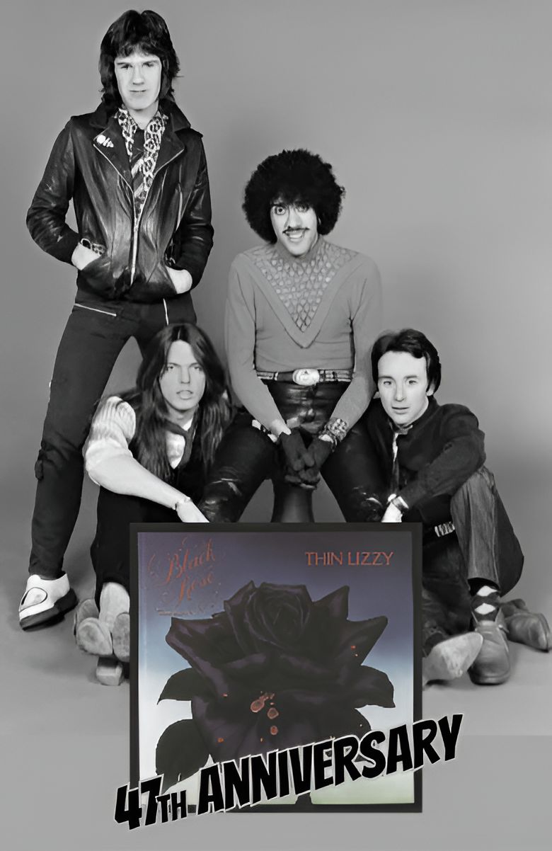 Thin Lizzy's Black Rose: A Rock Legend album was released on April