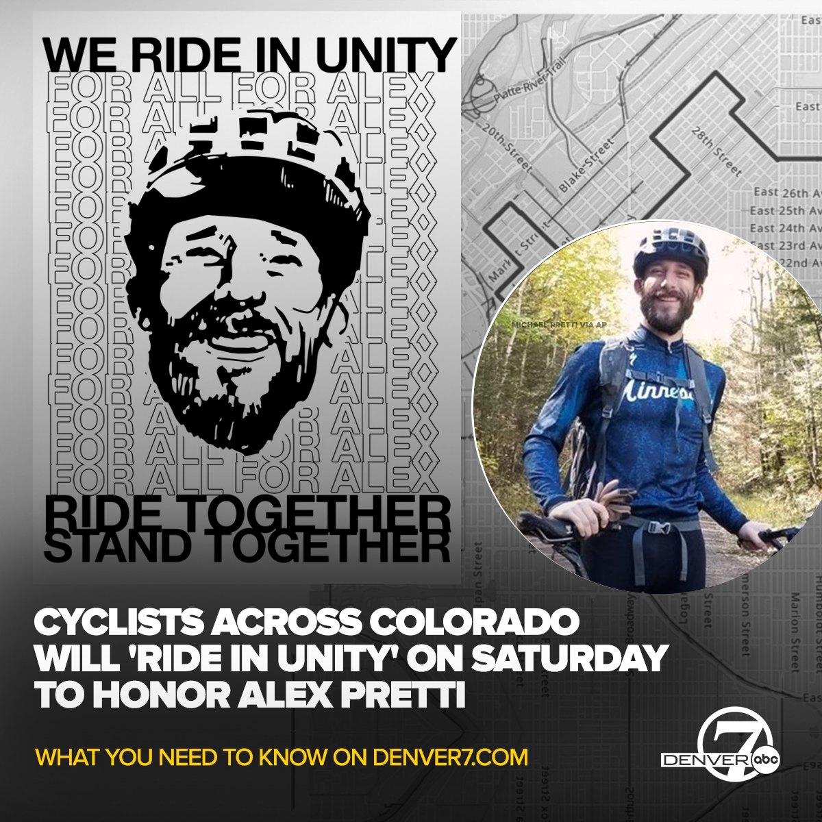 Denver7 - 'Ride in Unity' events across CO Cyclists in Colorado aim to ...