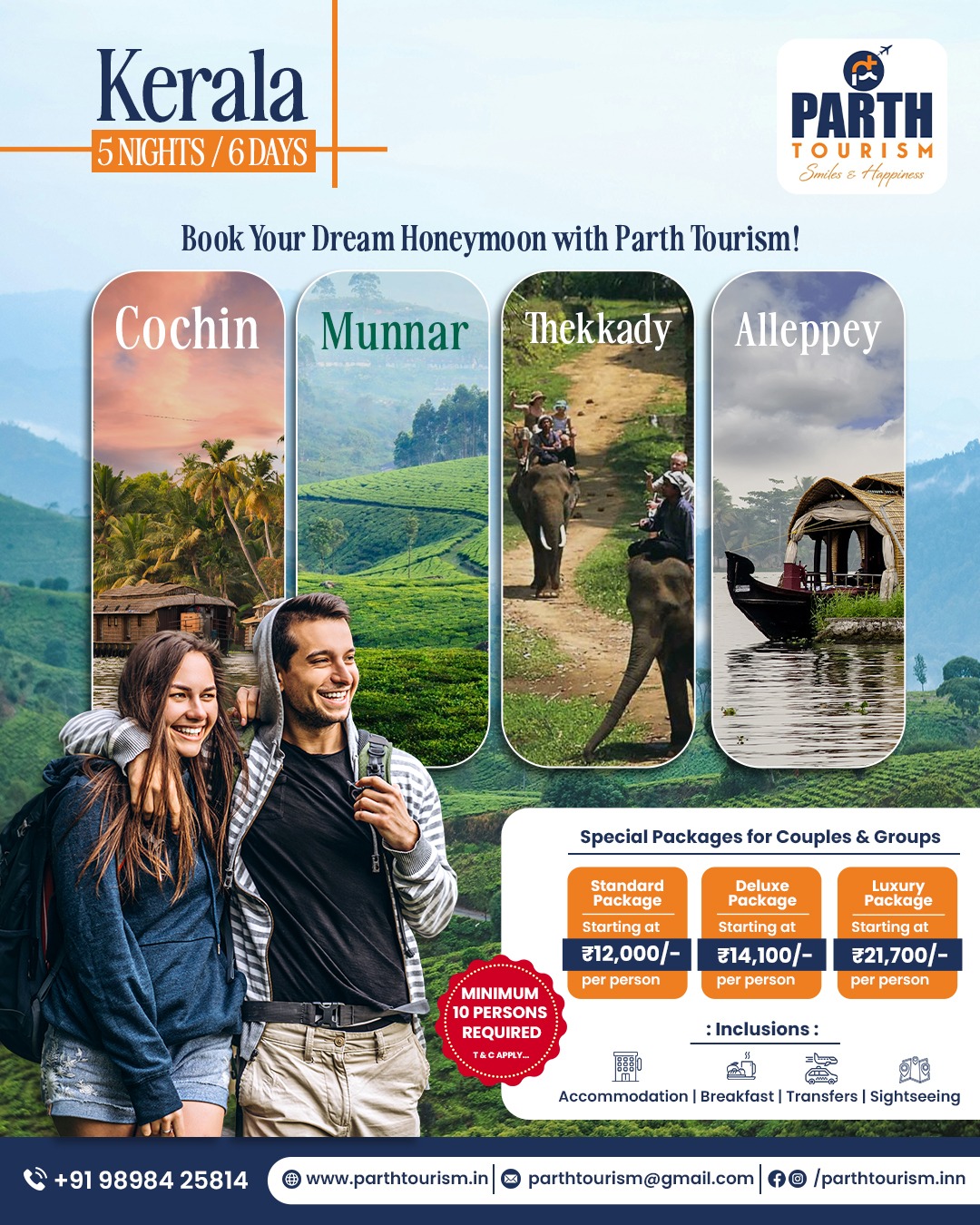 PARTH TourisM - 🌿 Escape to God’s Own Country! 🌿... | Facebook