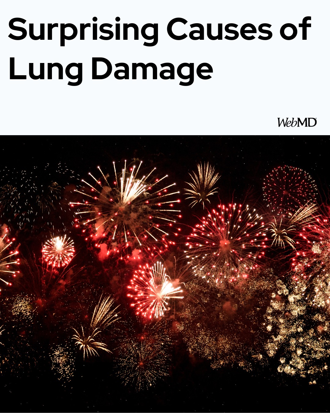 WebMD - The color of fireworks is created by different bits of metal ...