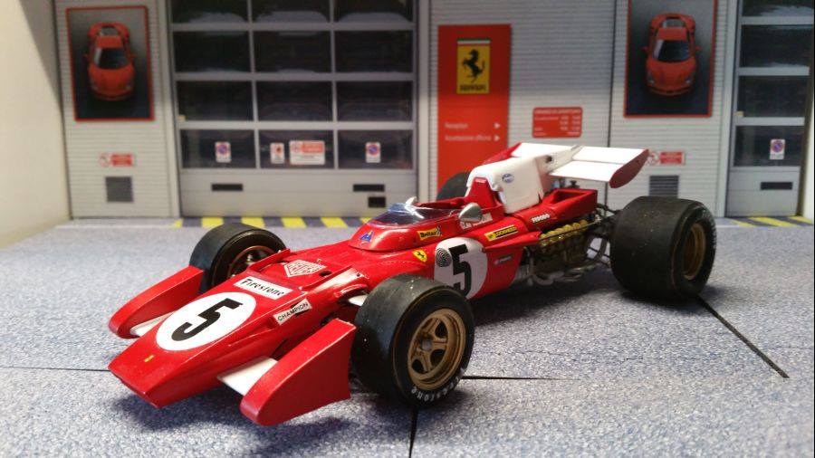 Ferrari 312B 1970 Winner Monza GP Clay Regazzoni GP Replicas Scala