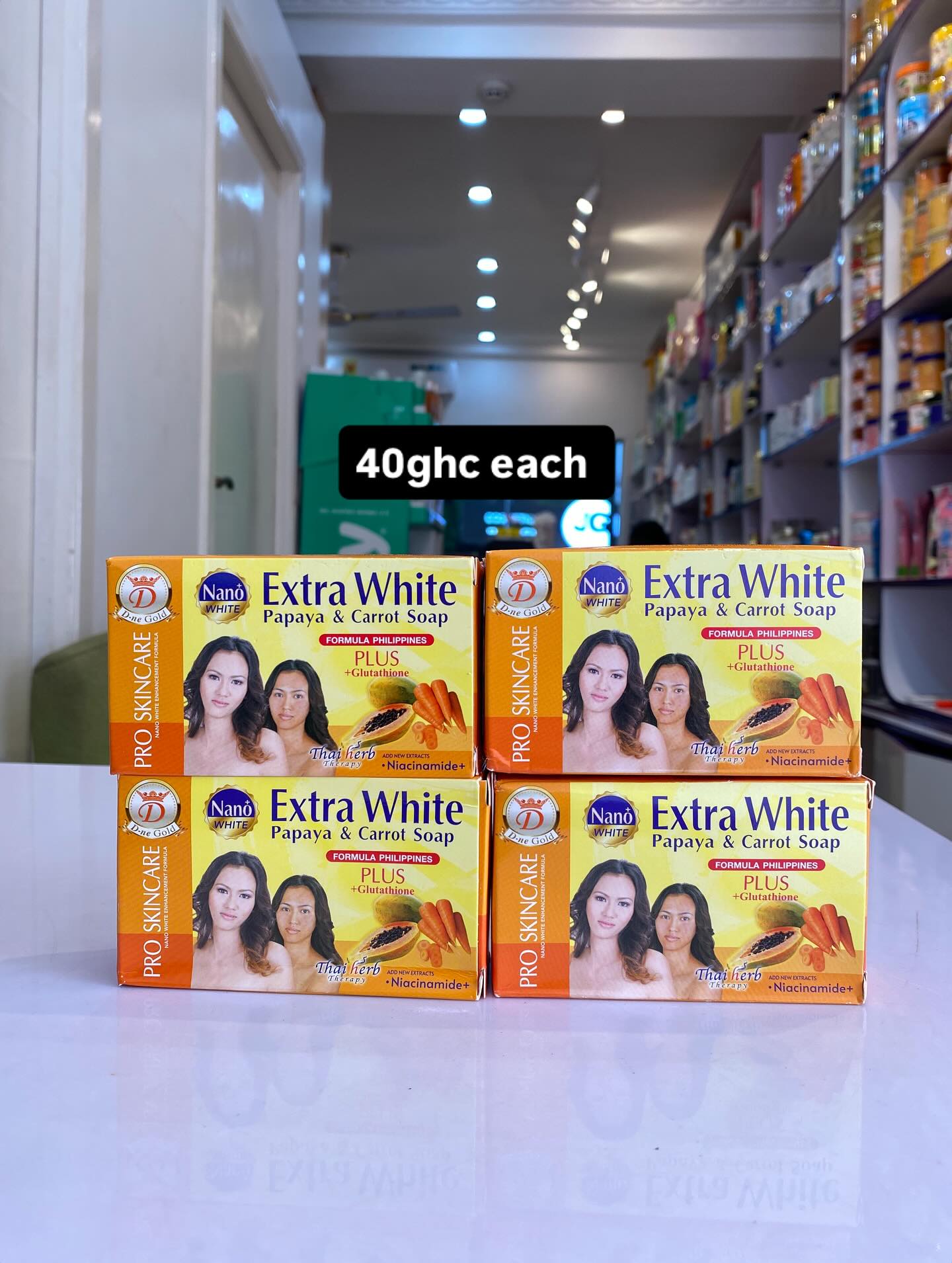 Get radiant, glowing skin Nano Extra White Papaya and Carrot Soap helps to brighten and even out skin tone. Nano Extra White Papaya and Carrot Soap: A whitening soap infused with papaya