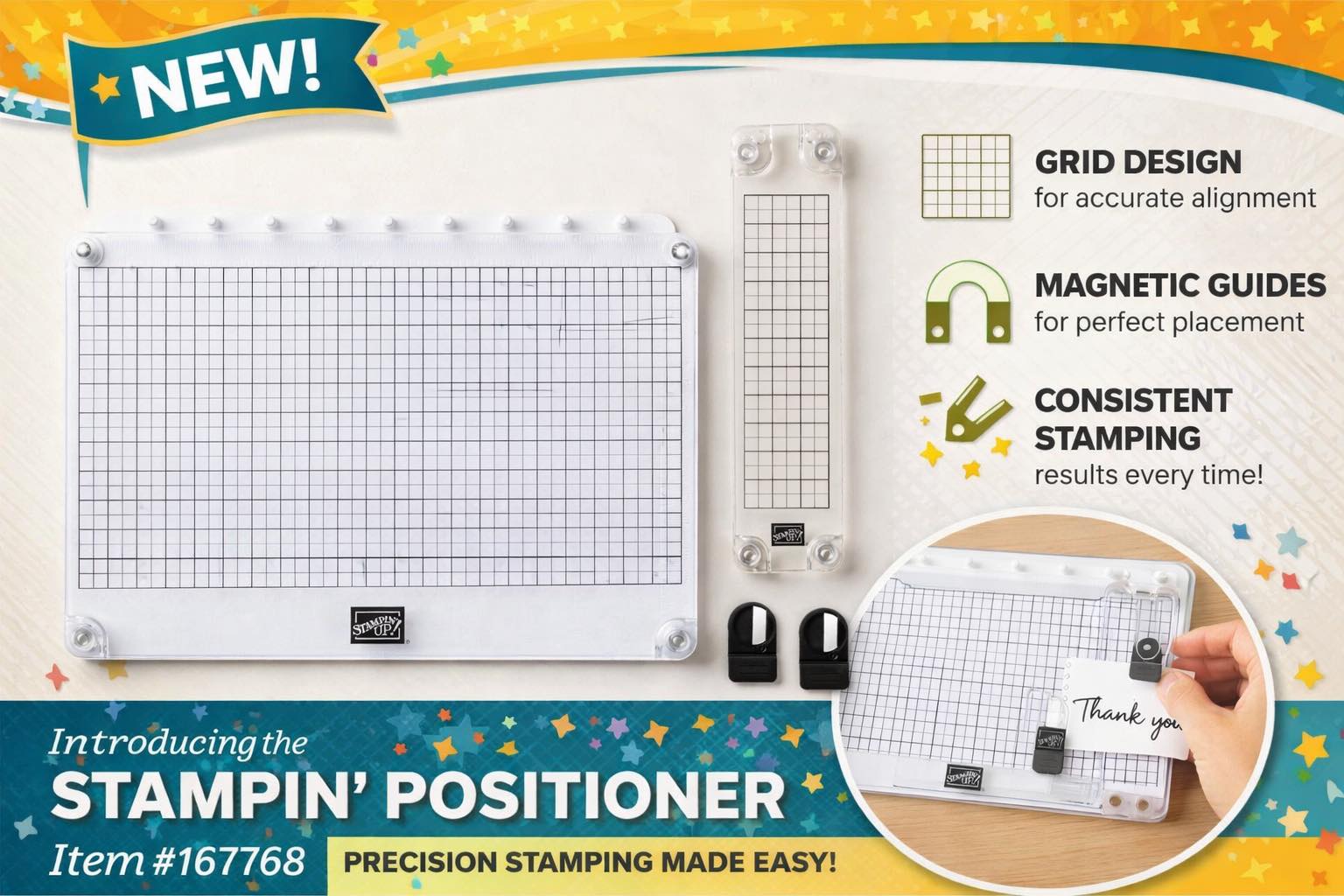 Flowerbug's - Exciting news!! The new Stampin' Positioner is here! It's ...