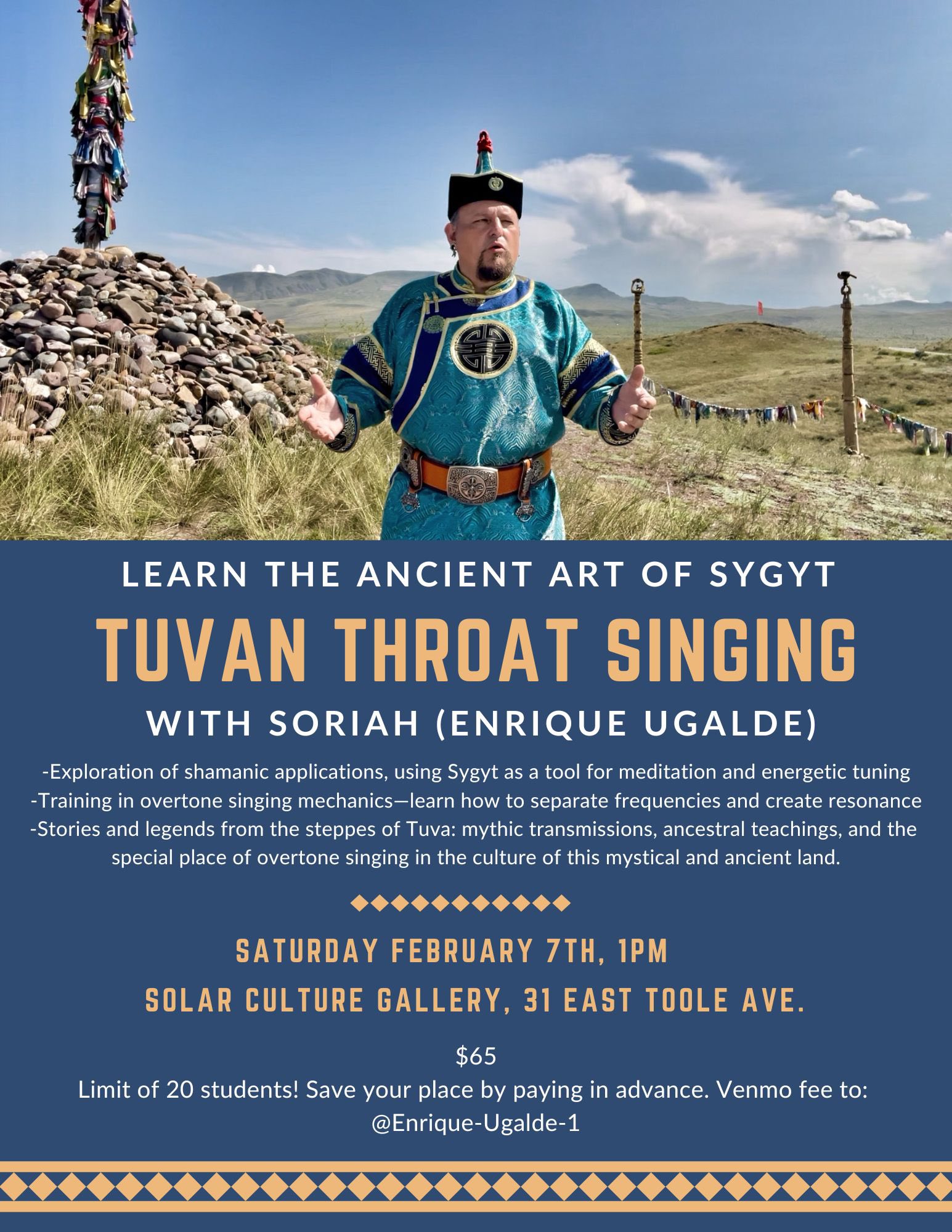 Solar - Learn the ancient art of Sygyt (Tuvan throat singing) with ...
