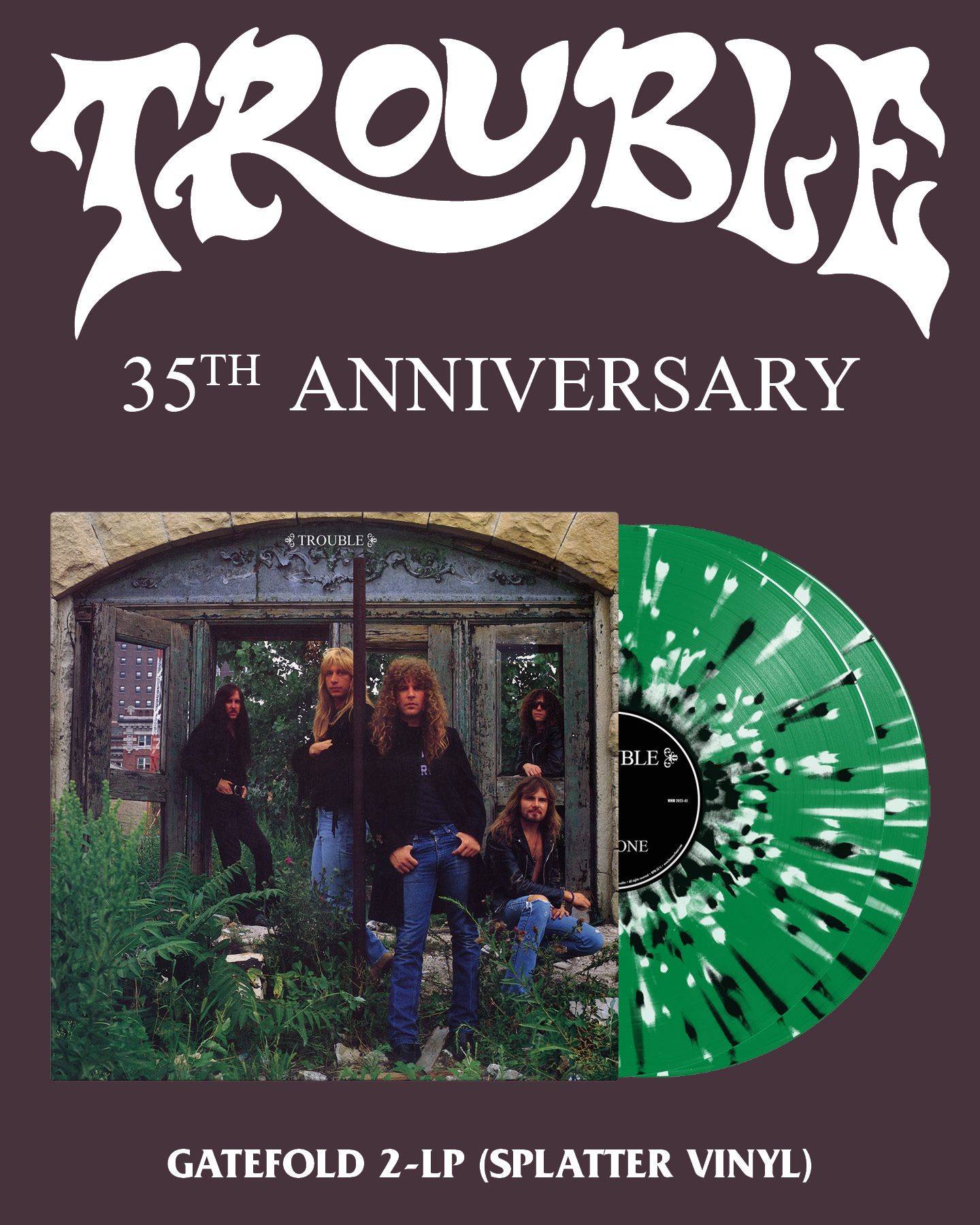 Trouble 35th anniversary vinyl pre-order