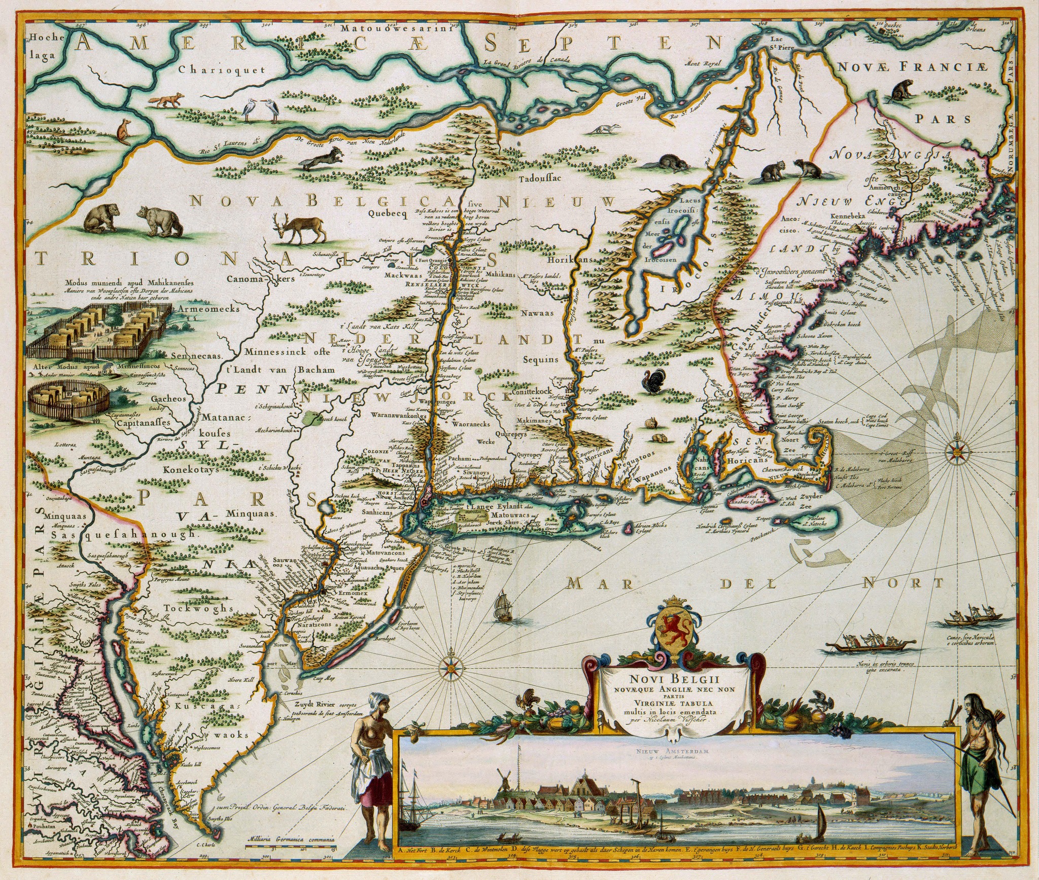 🗺️ New Netherland (1614–1674) New... - The Atlas Bookshelf | Facebook