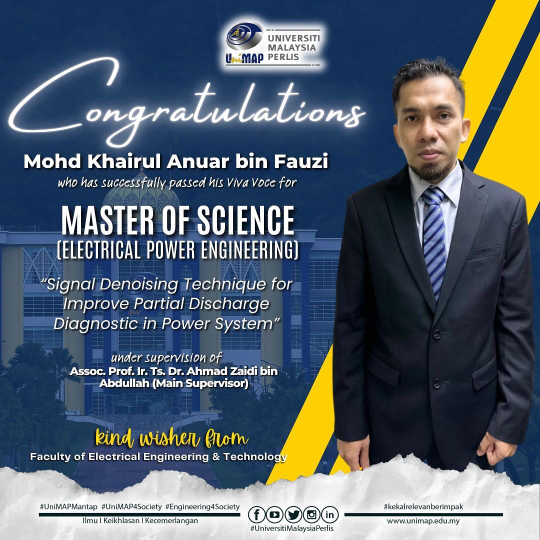 Fakulti - Our Heartiest Congratulations to MOHD KHAIRUL ANUAR BIN FAUZI ...