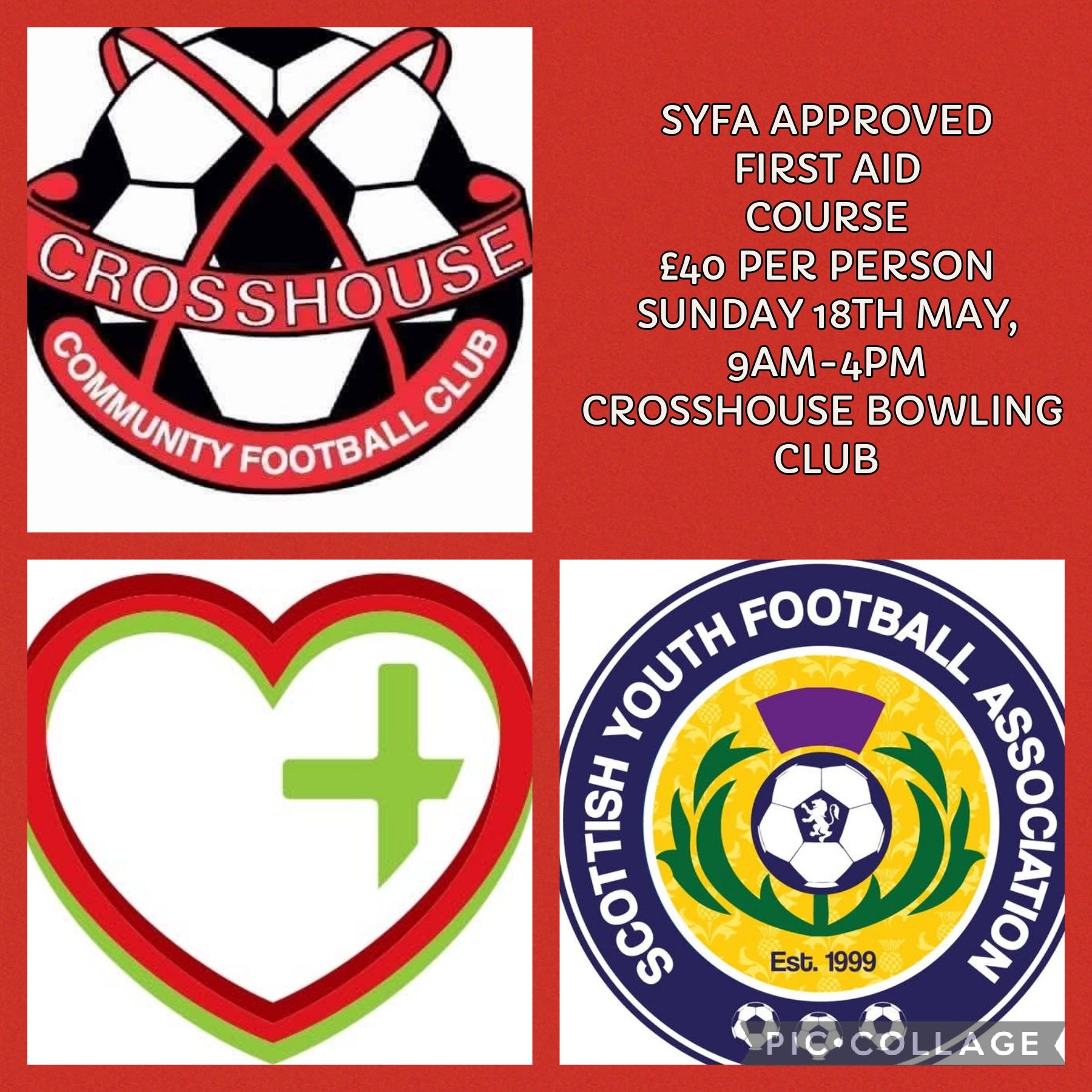 SYFA First Aid Approved Course