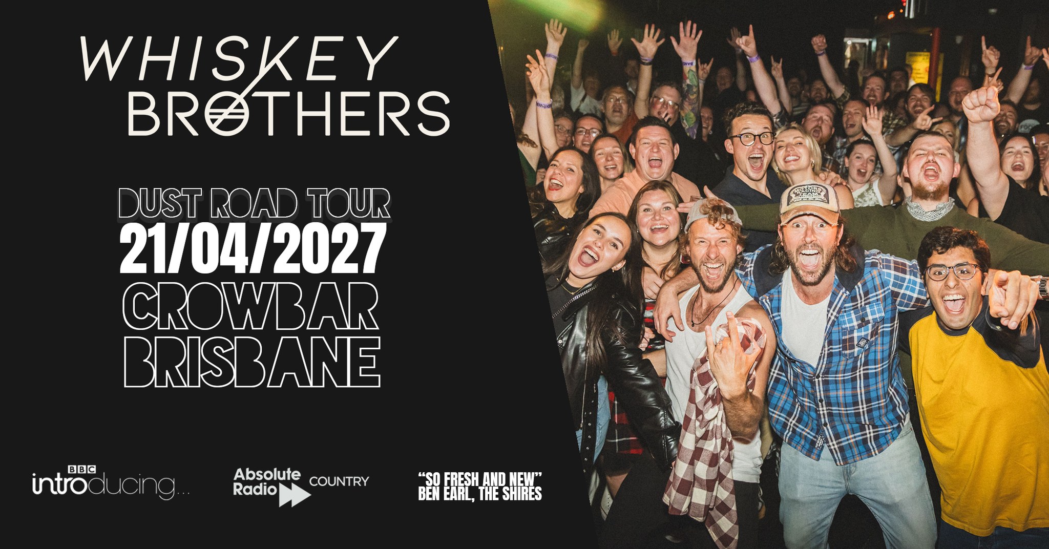 The Whiskey Brothers - Dust Road Tour BRISBANE