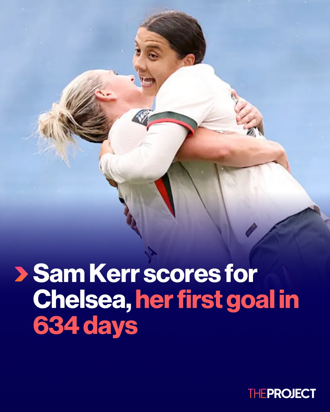 The Project - SAM KERR IS BACK! | Facebook