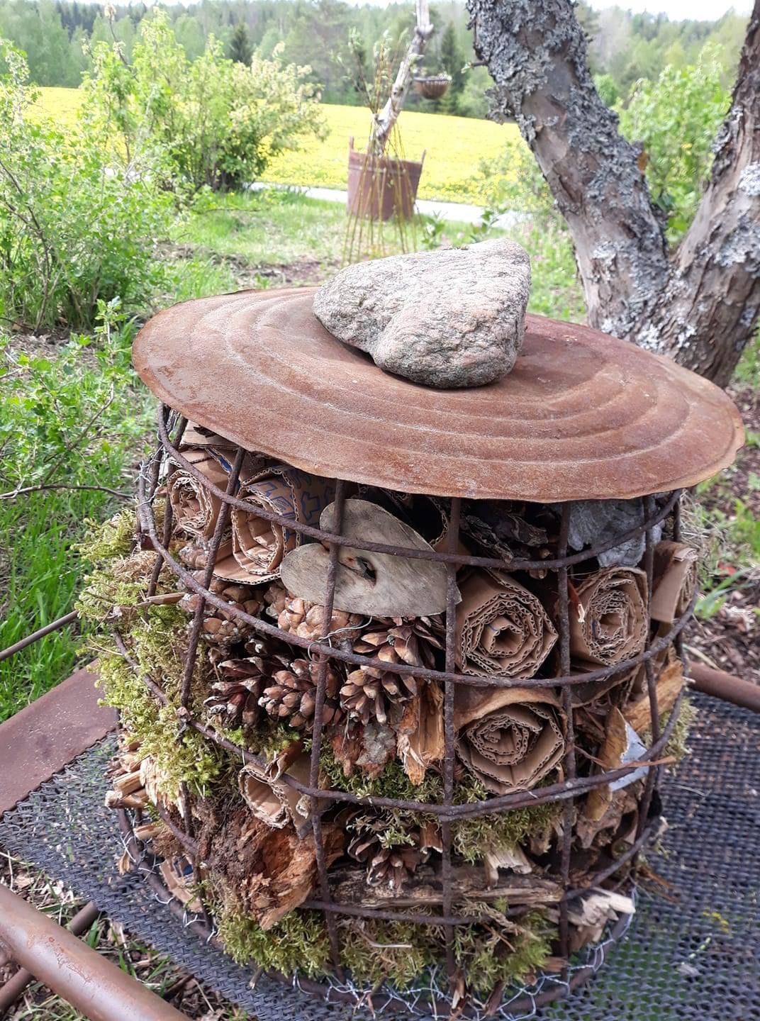 Tip - I built a new Insect Hotel to welcome beneficial bugs into the ...